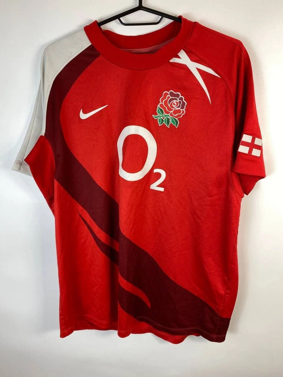 Other ENGLAND RUGBY SHIRT JERSEY NIKE 234516-610 MEN RED 2M Size US M / EU 48-50 / 2 - 1 Thumbnail