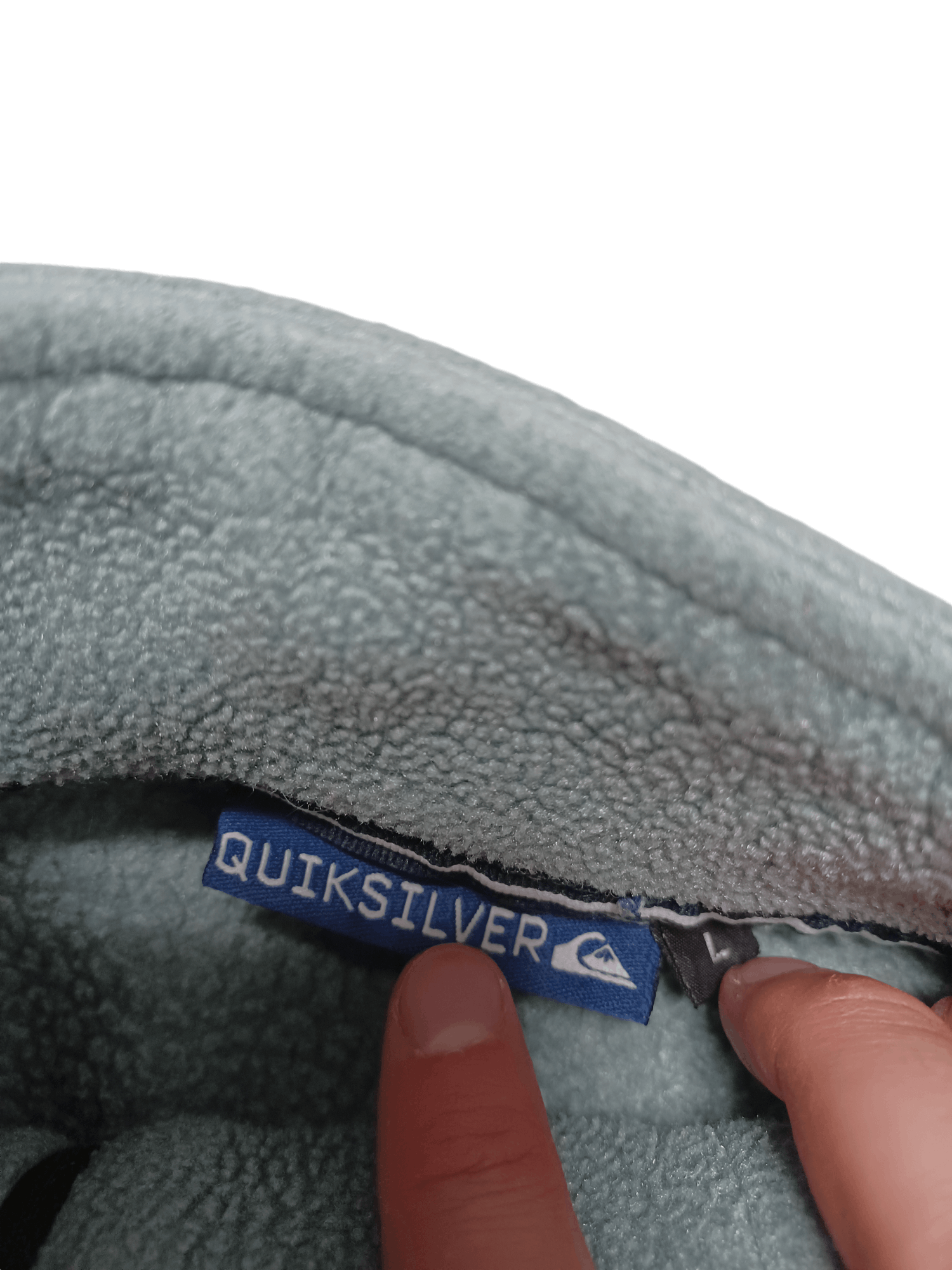 Quiksilver QUIKSILVER POLARTEC BIGLOGO VINTAGE FLEECE SWEATSHIRT Size US L / EU 52-54 / 3 - 5 Thumbnail