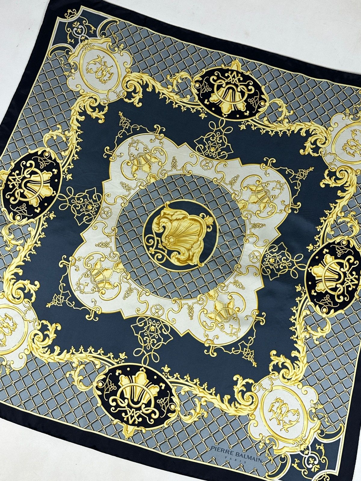 Pierre Balmain Vintage Pierre Balmain Paris Silk Scarf Size ONE SIZE - 1 Thumbnail