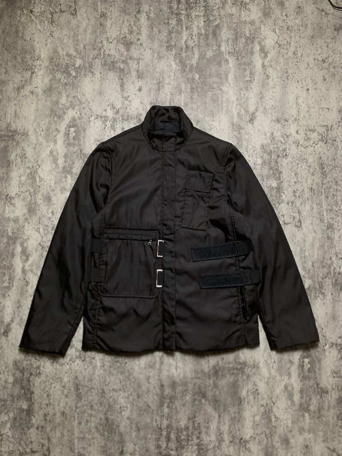Prada RARE Prada FW99 Runaway Bondage Utility Nylon Padded Jacket Size US XS / EU 42 / 0 - 3 Thumbnail