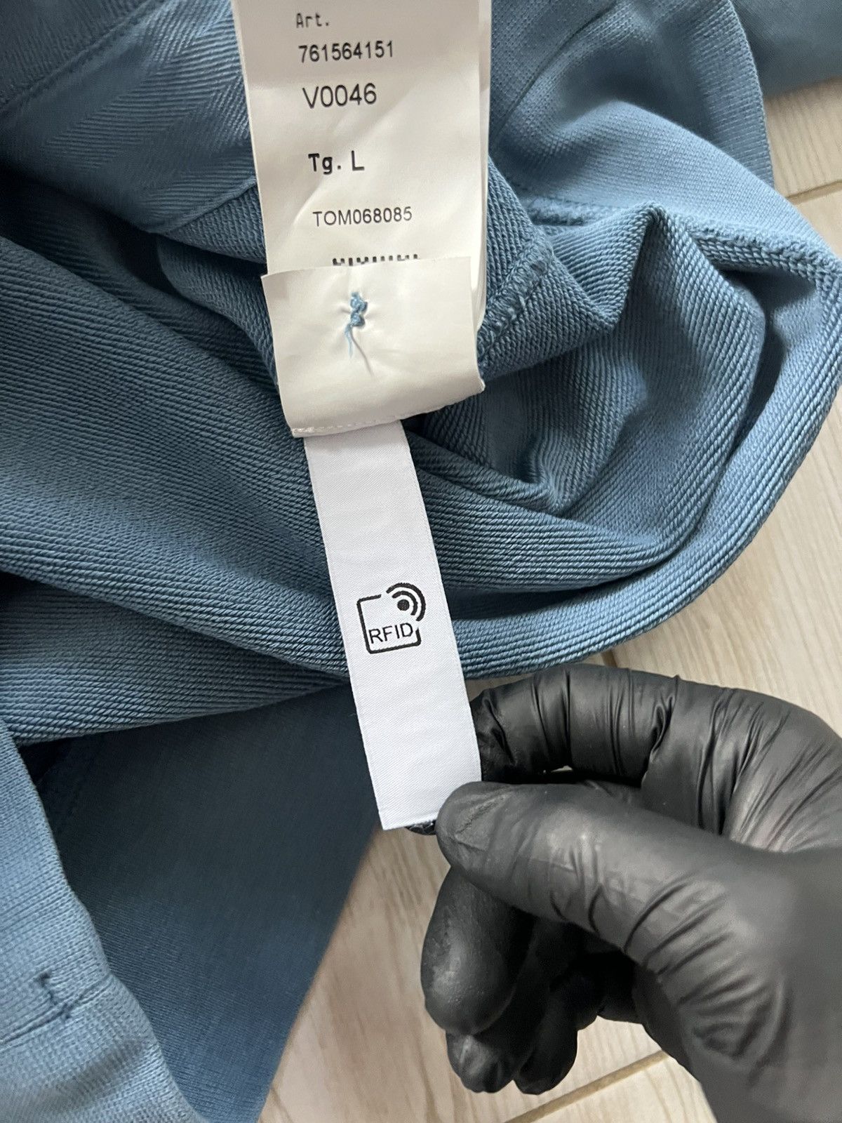 Stone Island Stone Island Hoodie Basic Blue Patch Authentic Size US L / EU 52-54 / 3 - 19 Thumbnail