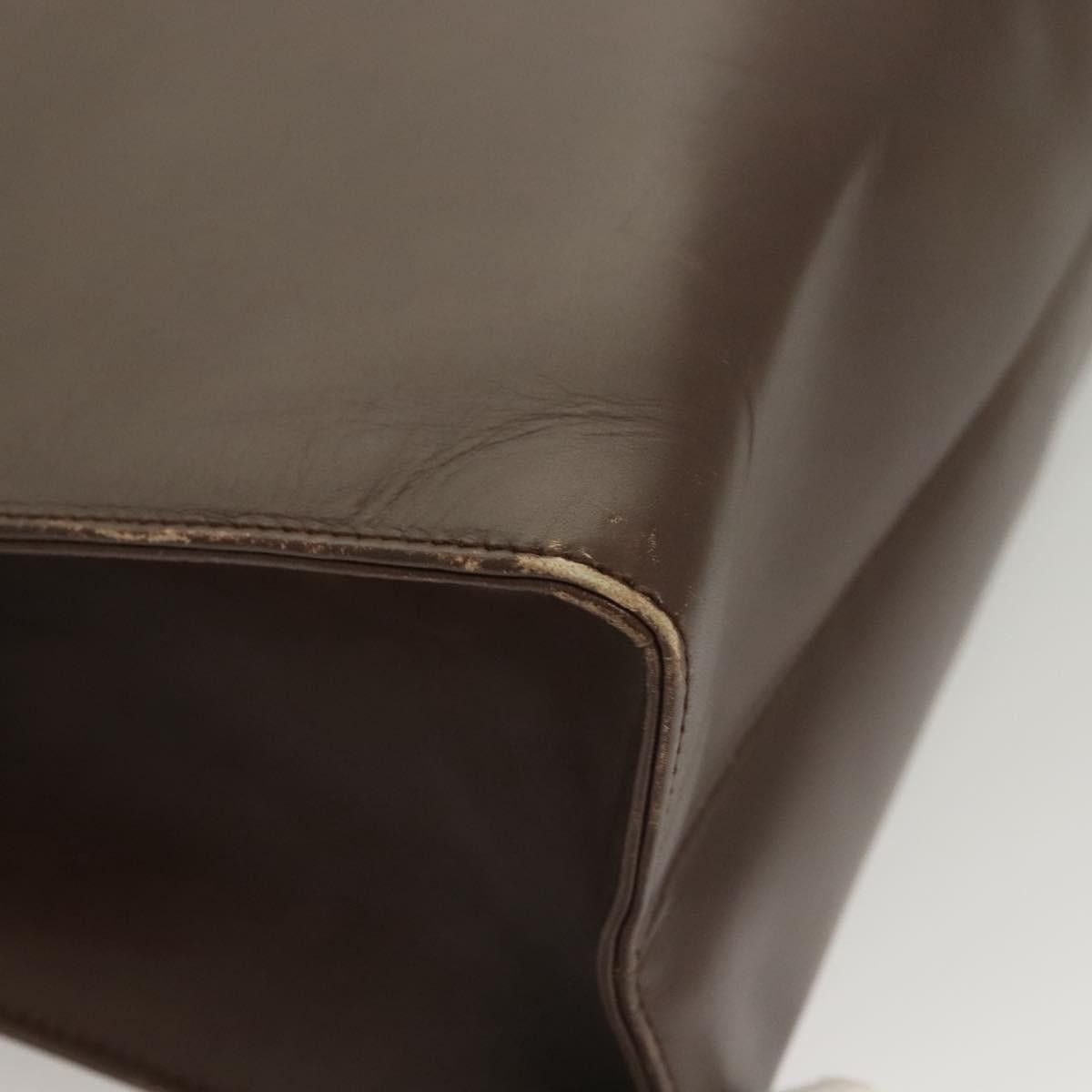 Gucci GUCCI Hand Bag Leather Brown Gold 000 1998 000 1998 Size ONE SIZE - 10 Thumbnail