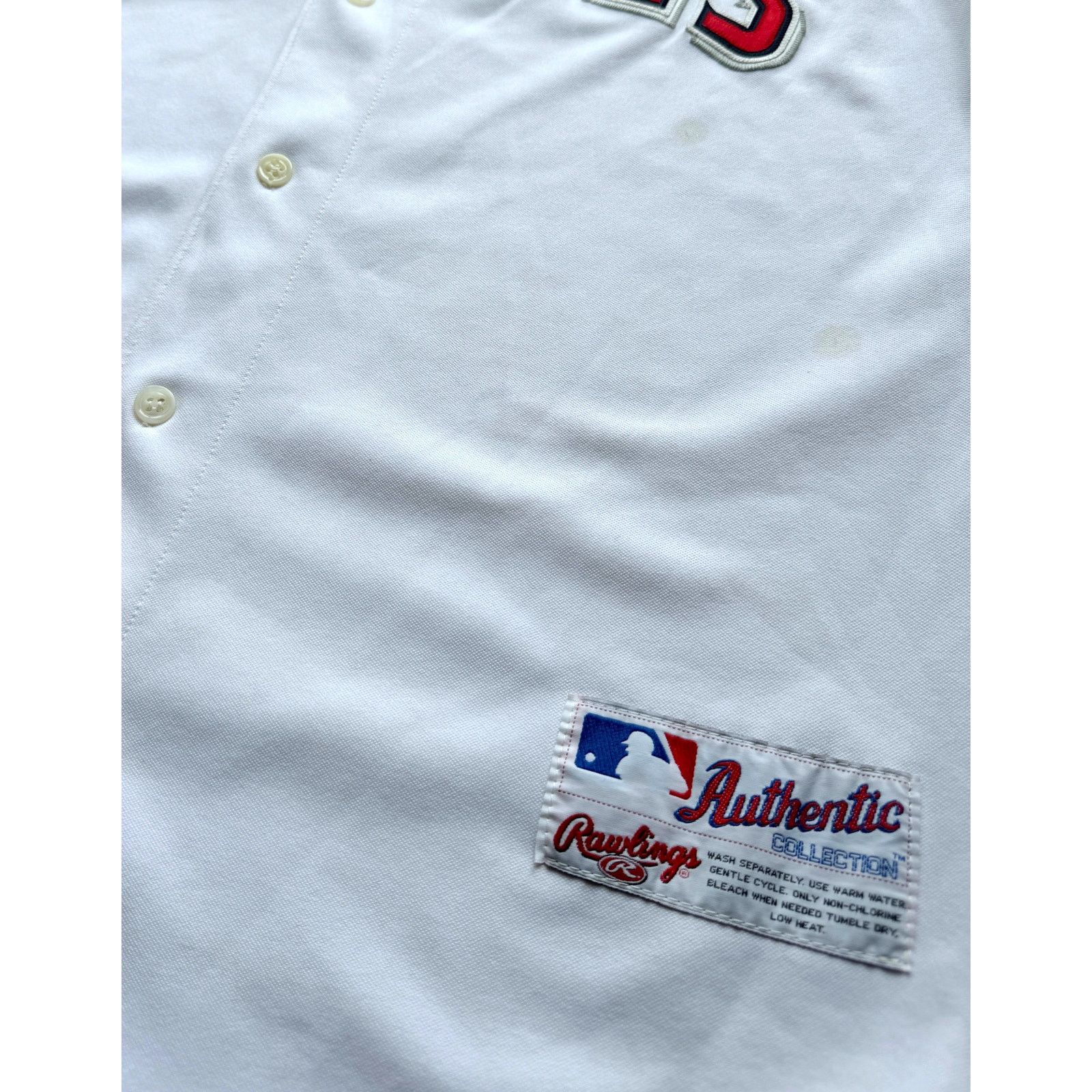 Anaheim Angels 2002 RAWLINGS Vest 3rd jersey 44 Alt MLB vtg