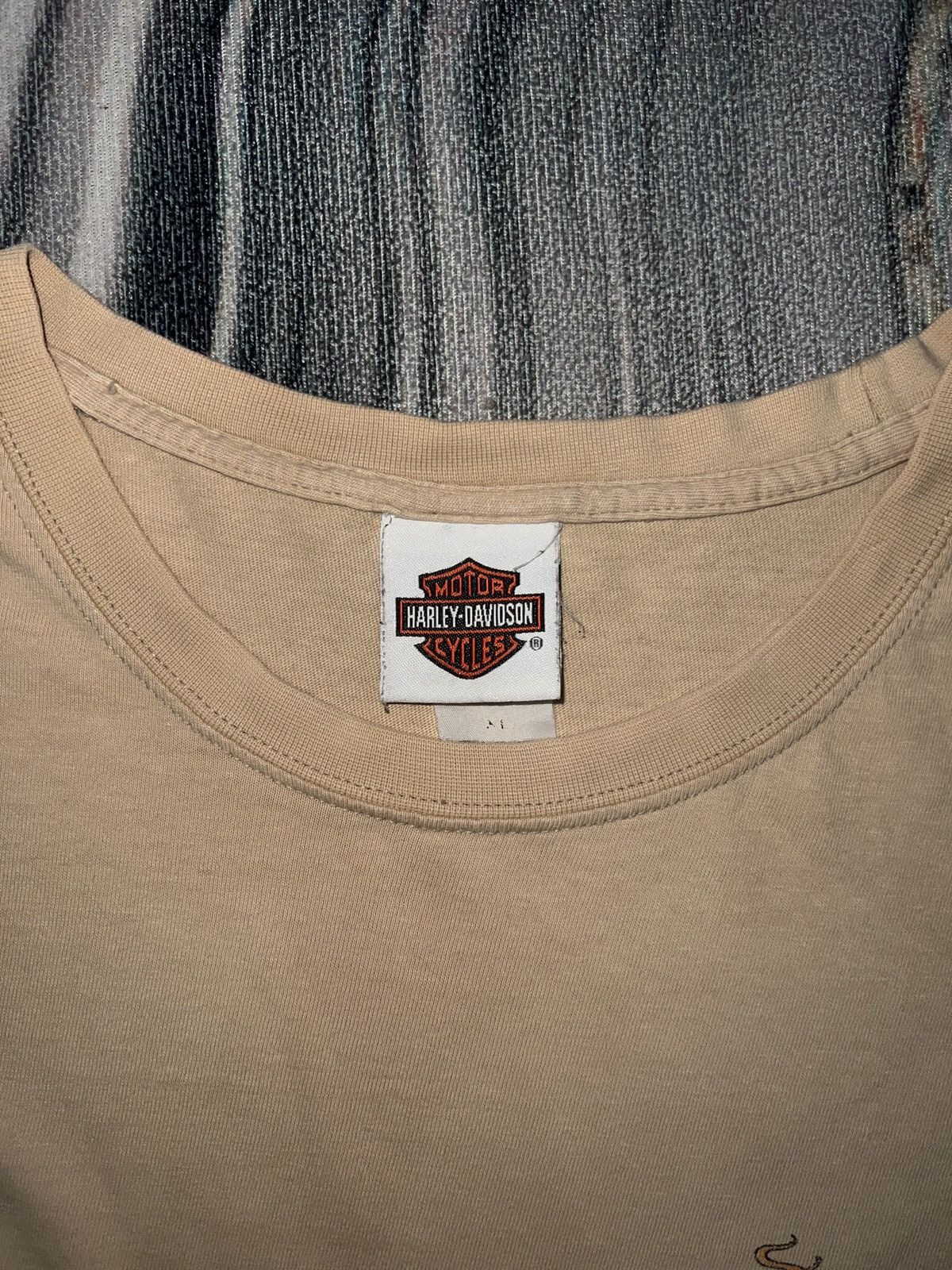 Harley Davidson Vintage Harley Davidson Tattoo Spiderweb Flame Longsleeve Size US XL / EU 56 / 4 - 5 Thumbnail