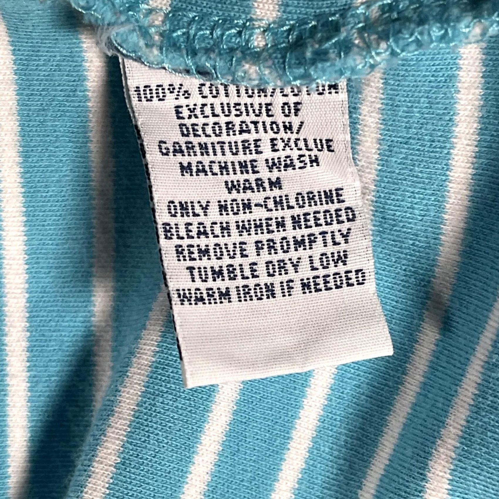 Polo Ralph Lauren Polo Ralph Lauren Polo Shirt Mens XL Aqua Blue White Striped Cotton Short Sleeve Size US XL / EU 56 / 4 - 5 Thumbnail
