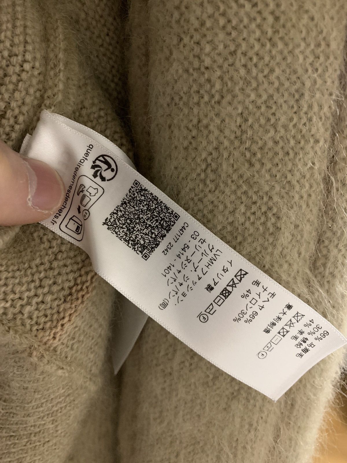 Celine CELINE 2024 mohair cardigan XL Size US XL / EU 56 / 4 - 5 Thumbnail