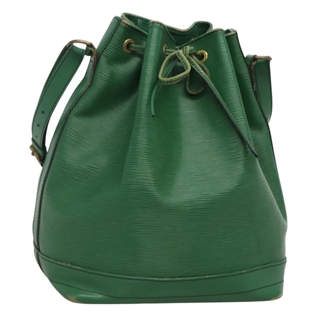 Louis Vuitton Epi Noe Shoulder Bag Green M44004 Lv Auth 116508, Women's