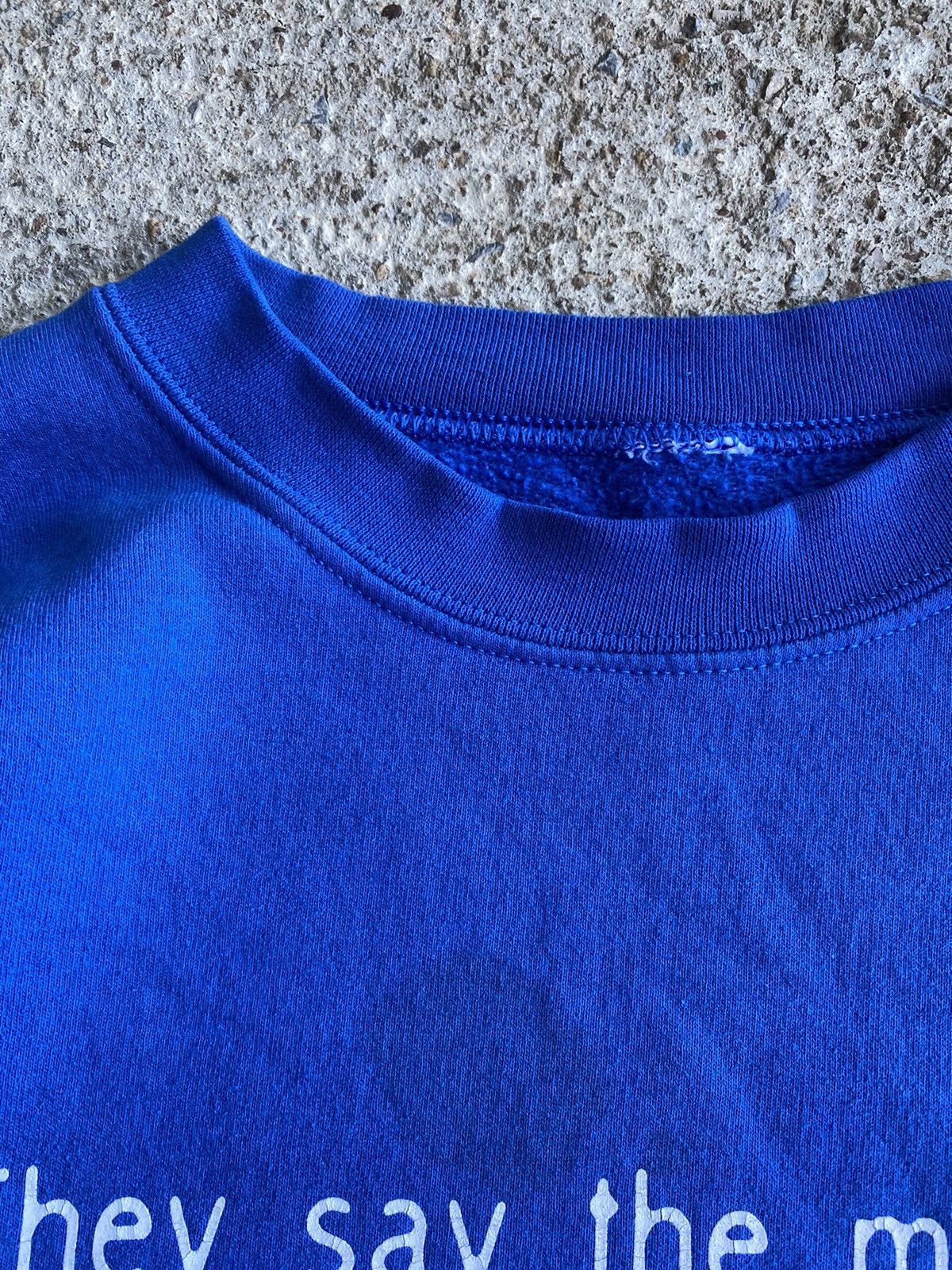 Japanese Brand × Vintage Vintage Y2K Memory Saying Funny Sweatshirt Size US XL / EU 56 / 4 - 4 Thumbnail
