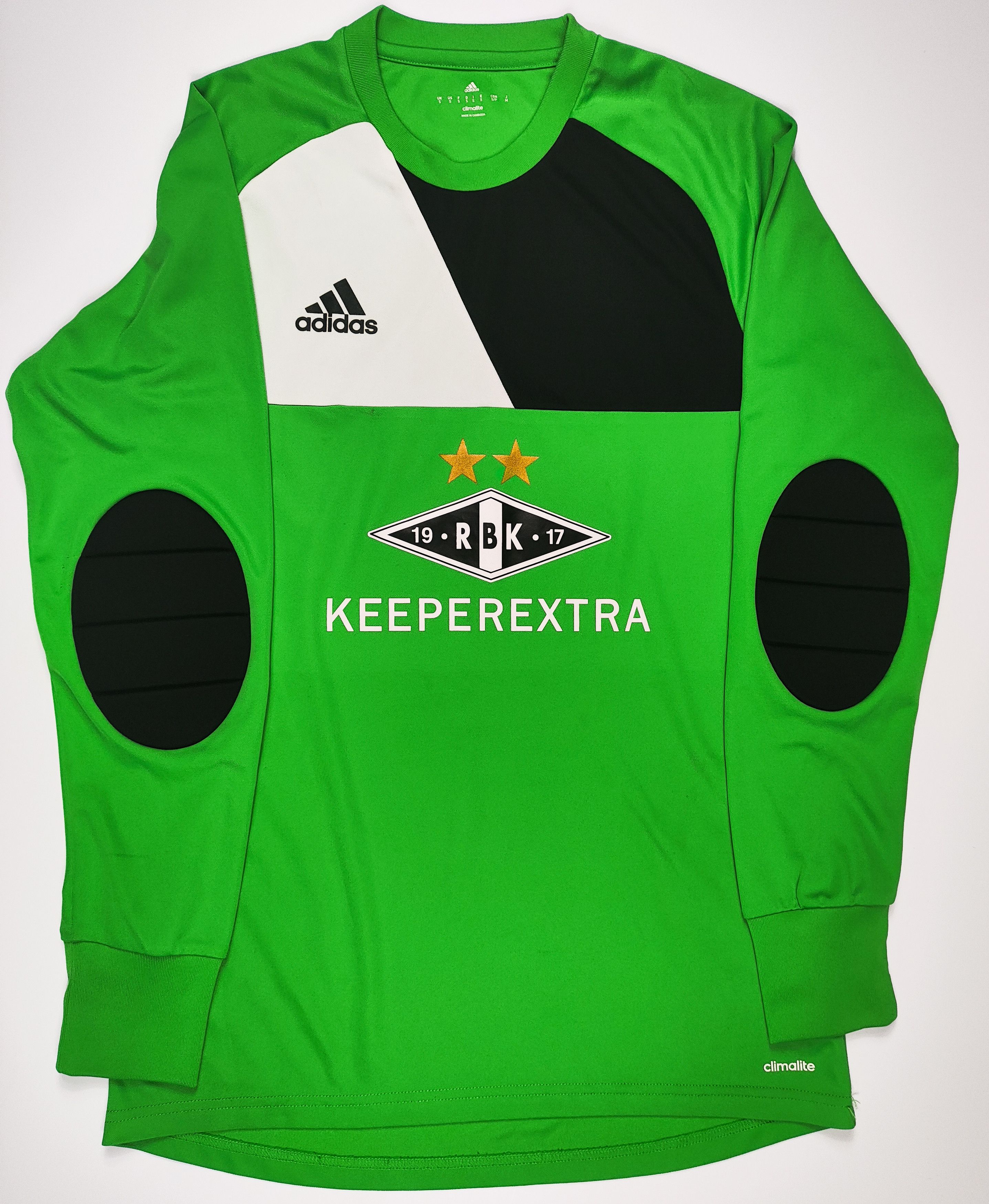 Adidas Rosenborg BK 2017 2018 Adidas Goalkeeper Shirt Kit Jersey Size US S / EU 44-46 / 1 - 1 Thumbnail