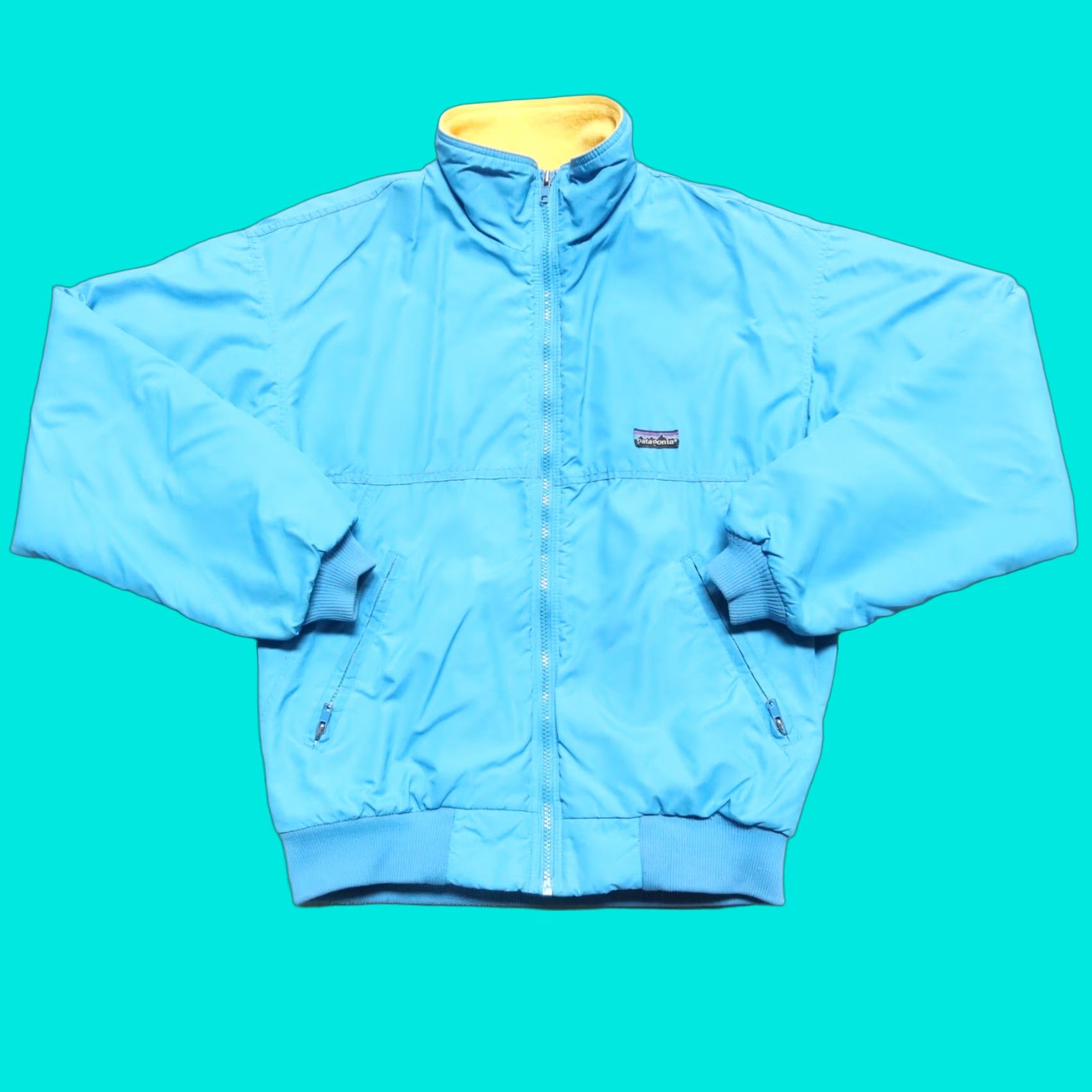 Patagonia Vintage Patagonia Jacket Men S Blue Fleece Lined Synchilla 90s Casual Size US S / EU 44-46 / 1 - 1 Thumbnail