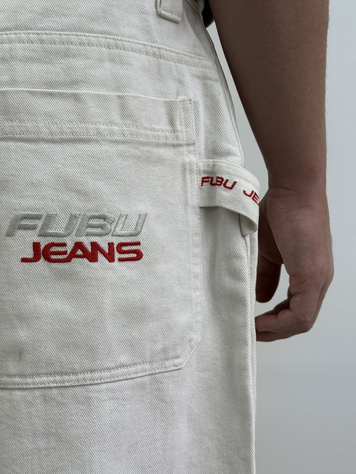 Fubu Vintage 90s Fubu Baggy Rap Pants Size US 36 / EU 52 - 3 Thumbnail