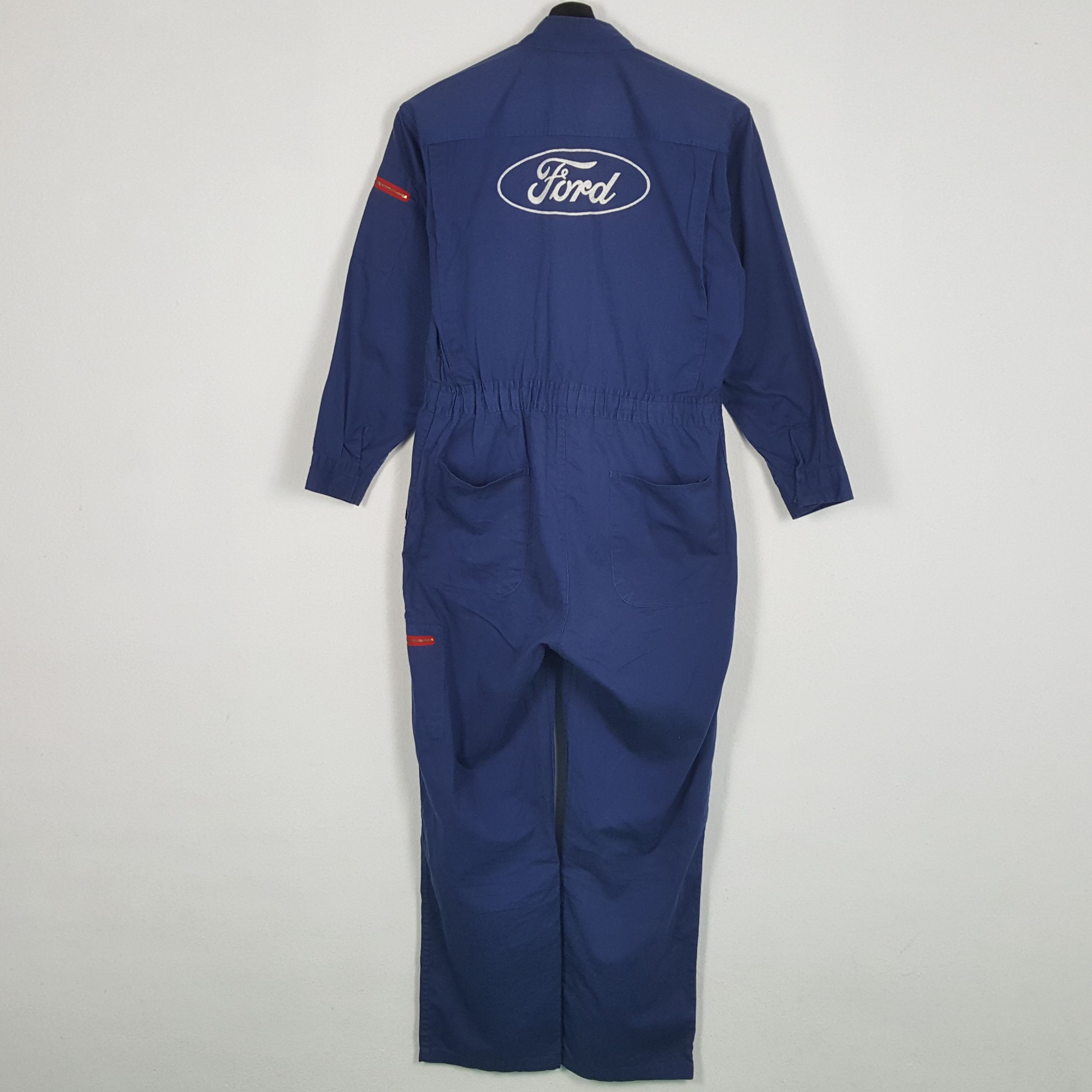 Ford × Vintage FORD Motorsports Workwear Uniform Style Coverall Jacket ...