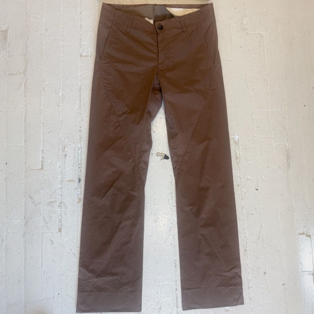 Rick Owens Spring 2010 ‘Release’ Cotton Spiral Cut Trousers