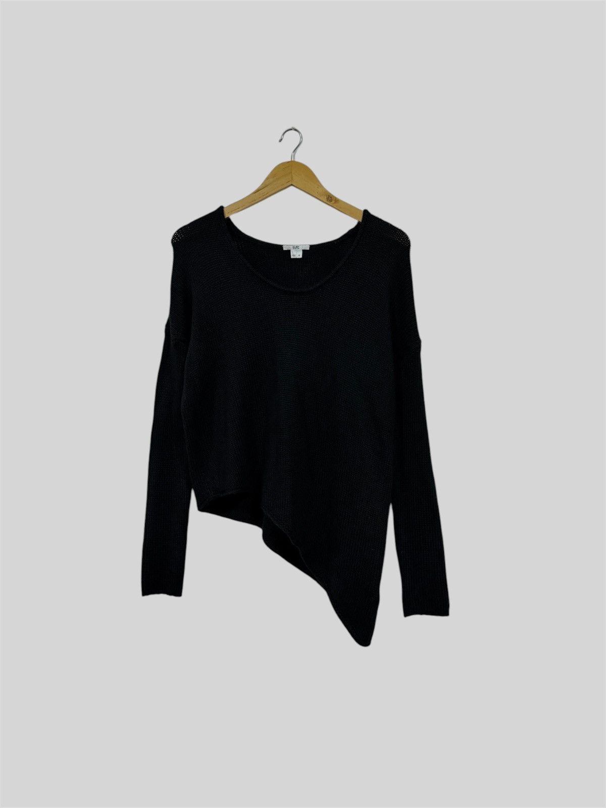 Helmut Lang Karl Helmut Asymmetrical Knit Sweater Size S / US 4 / IT 40 - 1 Thumbnail