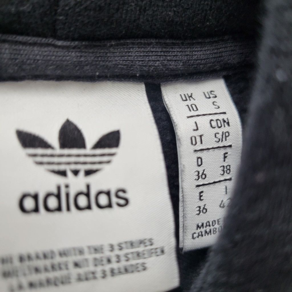 Adidas Adidas Embroidered Logo Women's Cropped Top Hoodie Large Size S / US 4 / IT 40 - 6 Thumbnail