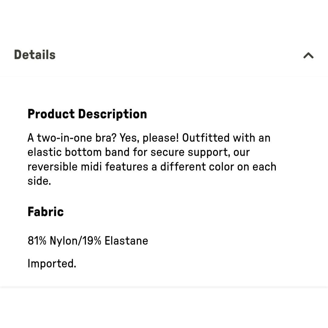 Fabletics Fabletics Harlow Reversible Medium Impact Sports Bra Size M / US 6-8 / IT 42-44 - 11 Thumbnail