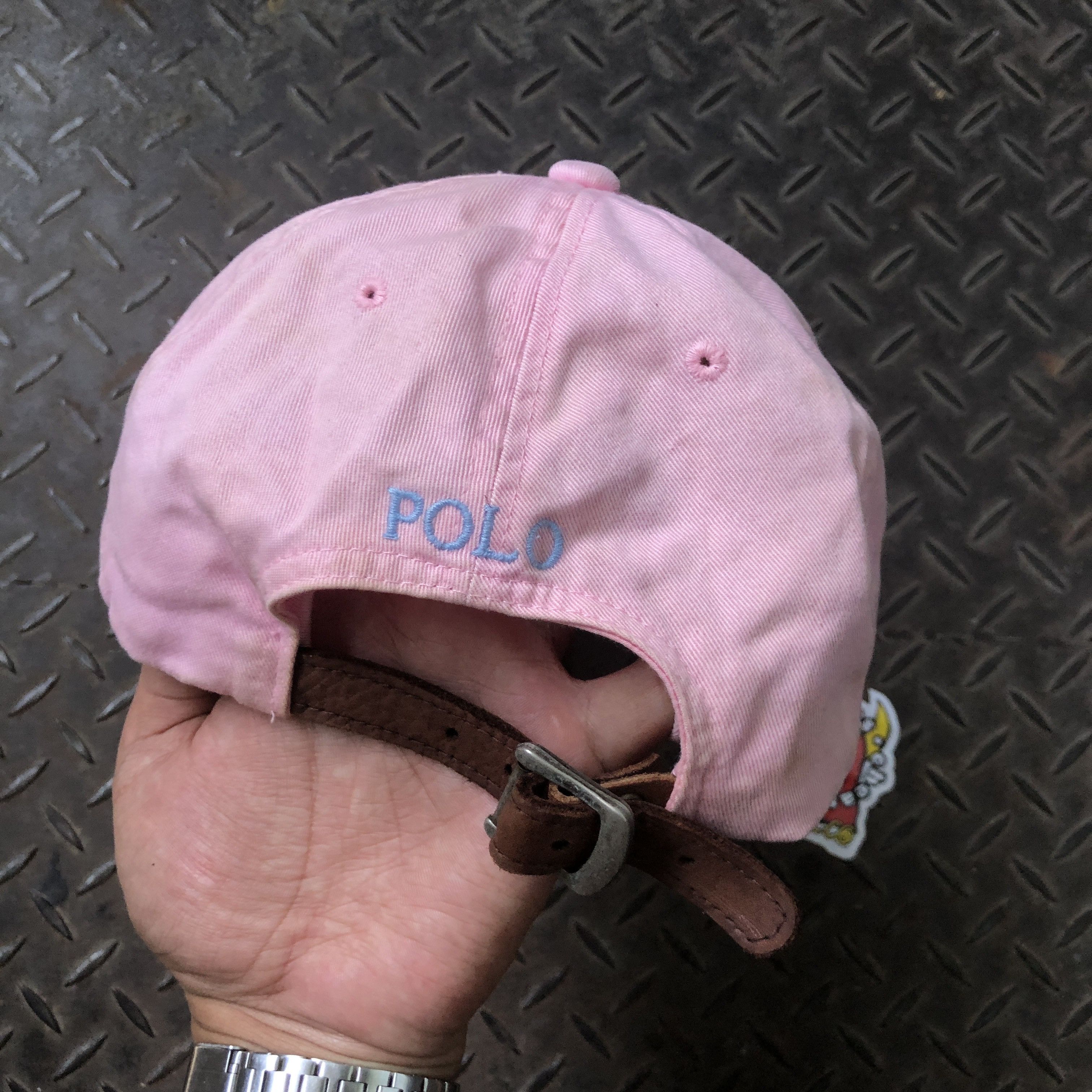 Polo Ralph Lauren Vintage Polo Ralph Lauren Pink Hat Size ONE SIZE - 4 Thumbnail