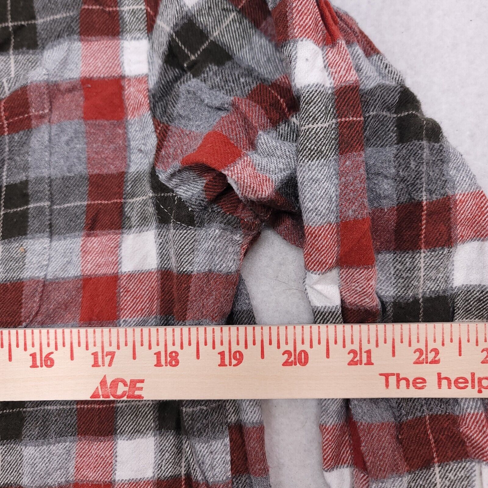 Croft & Barrow Croft & Barrow Tartan Flannel Shirt Mens Size Medium M Red Size US M / EU 48-50 / 2 - 8 Thumbnail