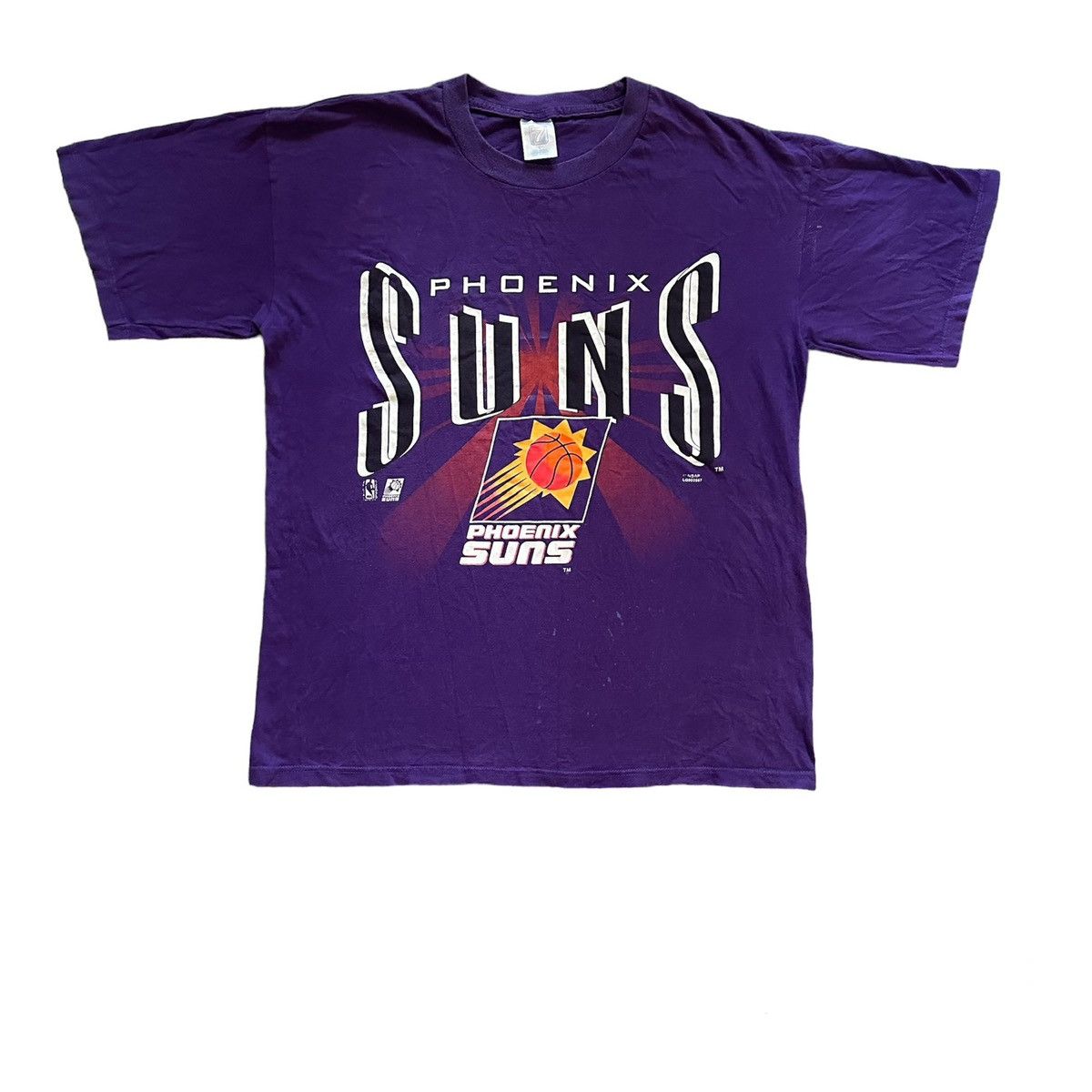 NBA × Vintage Vintage Phoenix Suns Rare tee 7logo Size US XL / EU 56 / 4 - 1 Thumbnail