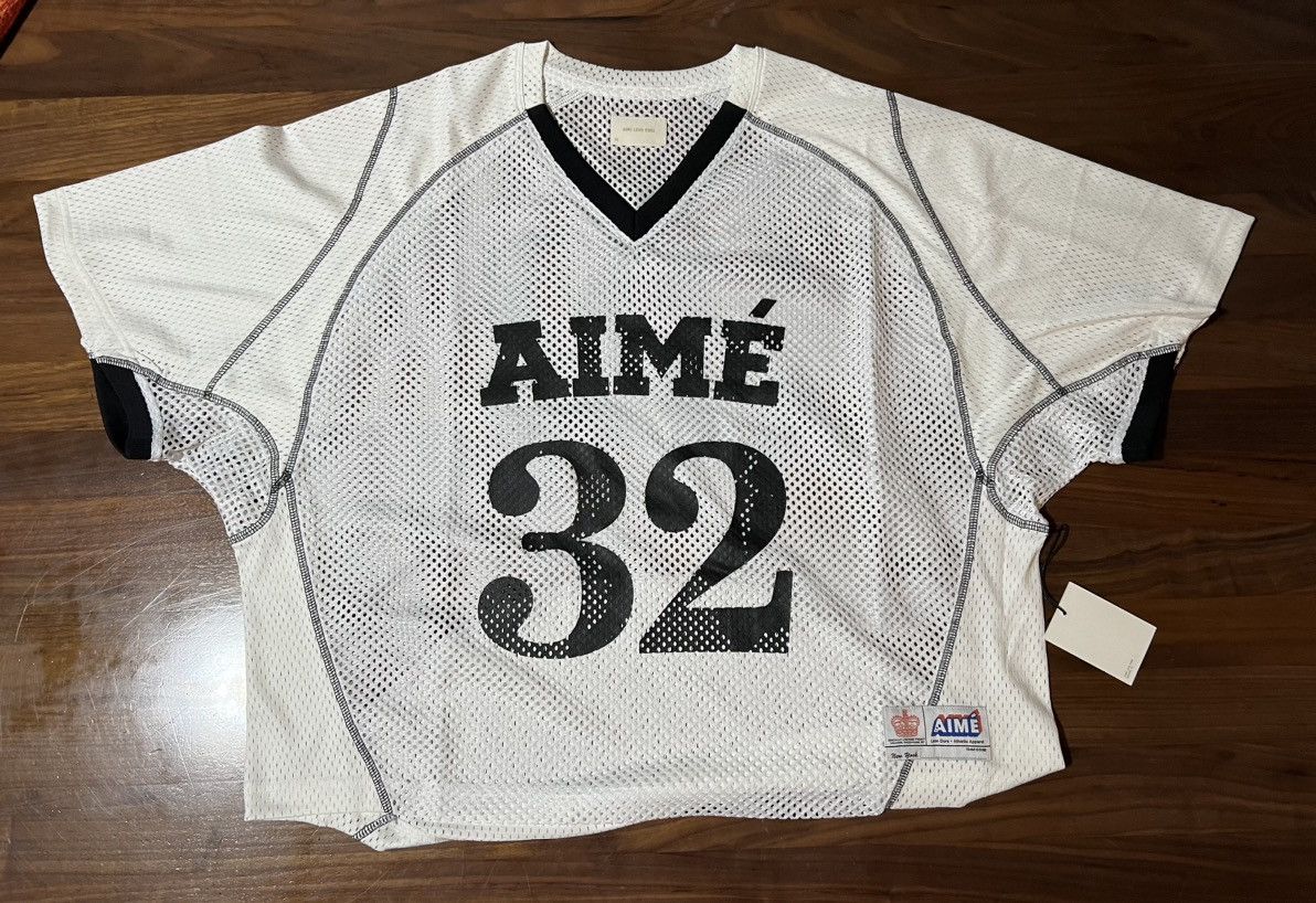 image of Aime Leon Dore Team Practice Lacrosse Jersey White Size Xl, Men's