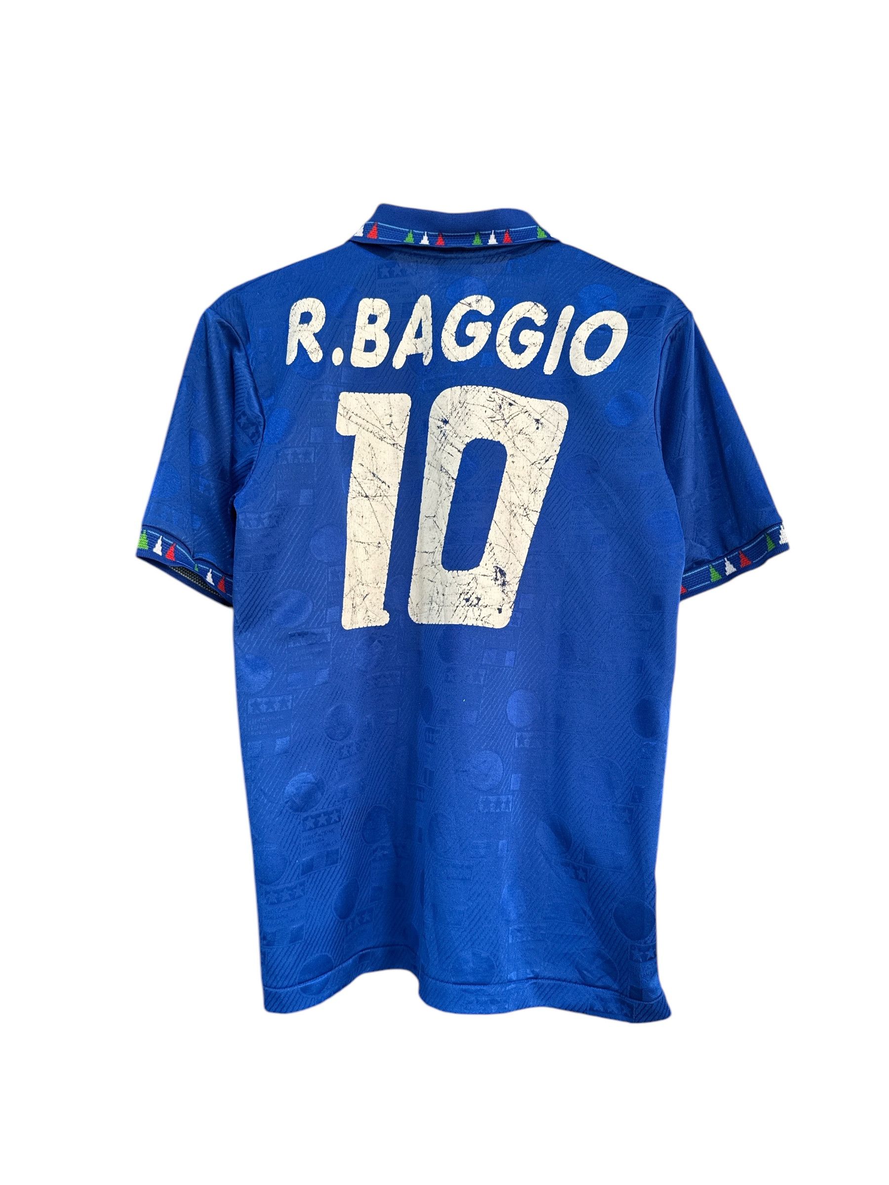 Vintage VINTAGE JERSEY ROBERTO BAGGIO ITALY FEDERATION CALCIO Size US S / EU 44-46 / 1 - 1 Thumbnail