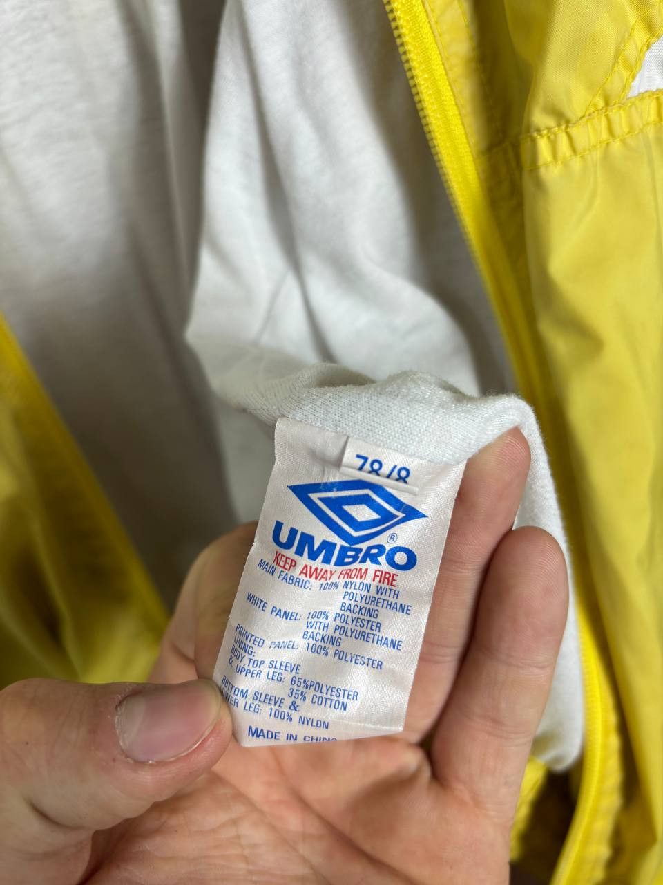 Umbro 🇯🇵 Umbro Japan Vintage Track Jacket 90s Size US XL / EU 56 / 4 - 3 Thumbnail