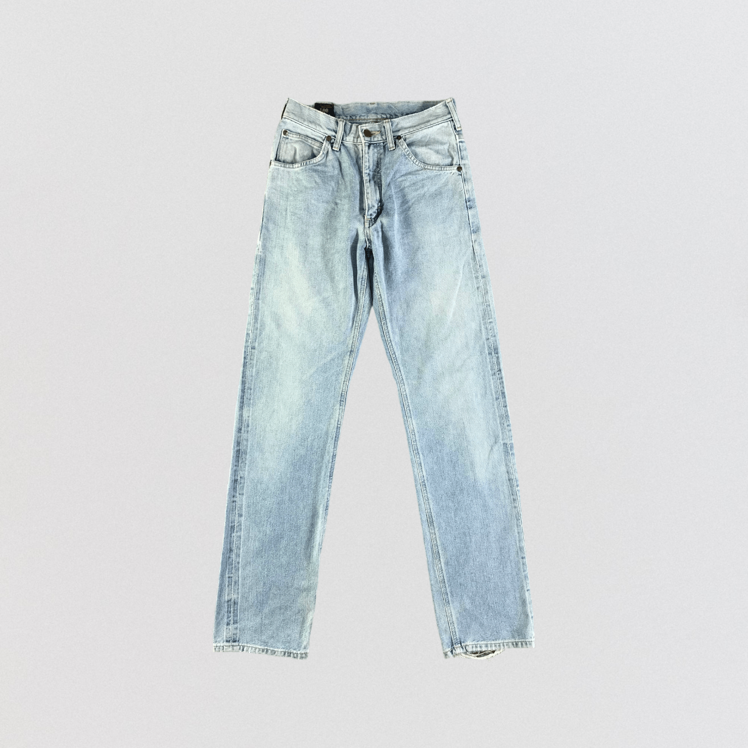 Lee × Vintage Vintage Light Wash Lee Selvedge Jeans-JM3585 Size 28" / US 6 / IT 42 - 1 Thumbnail