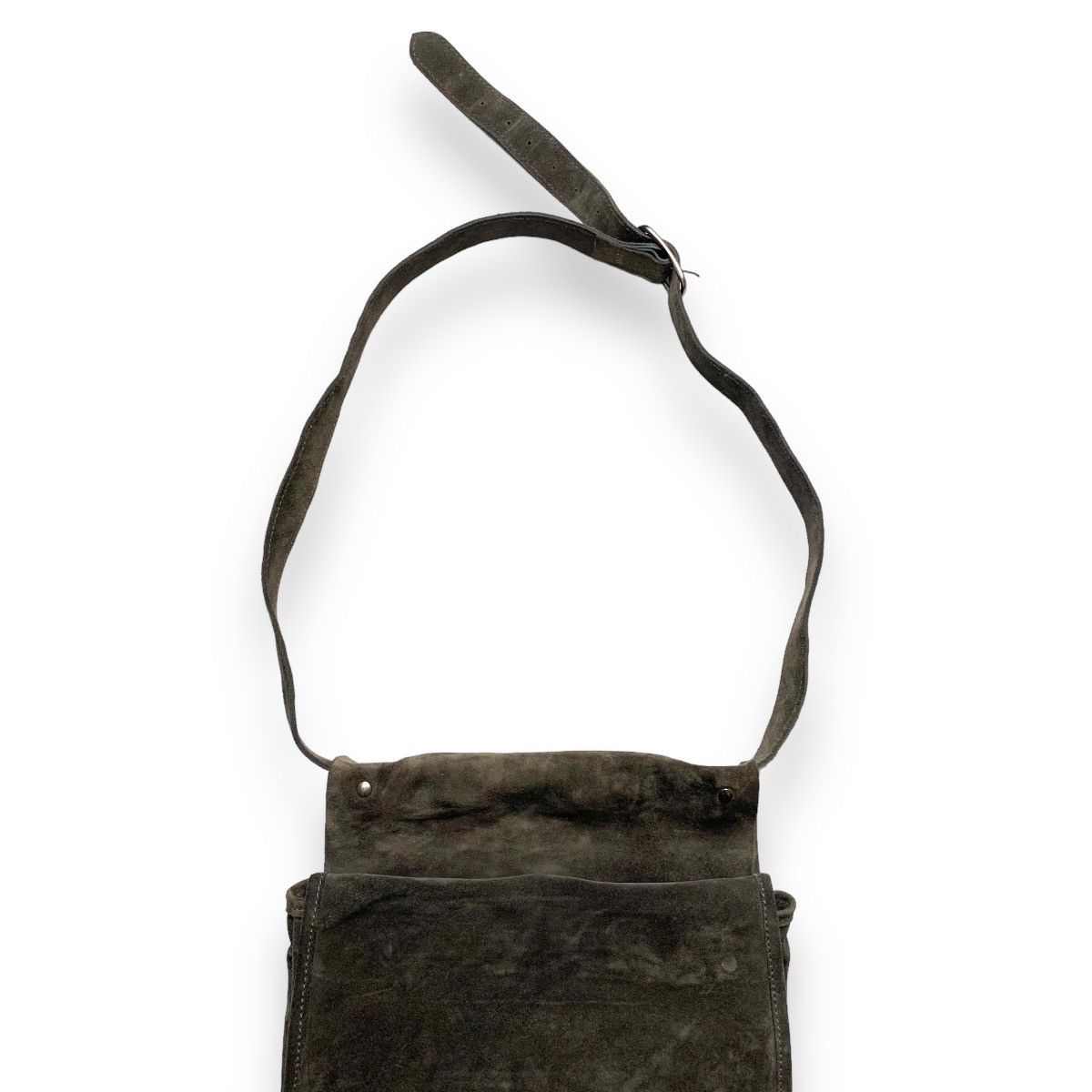 Maison Margiela Rare archive maison margiela suede leather shoulder bag Size ONE SIZE - 11 Thumbnail