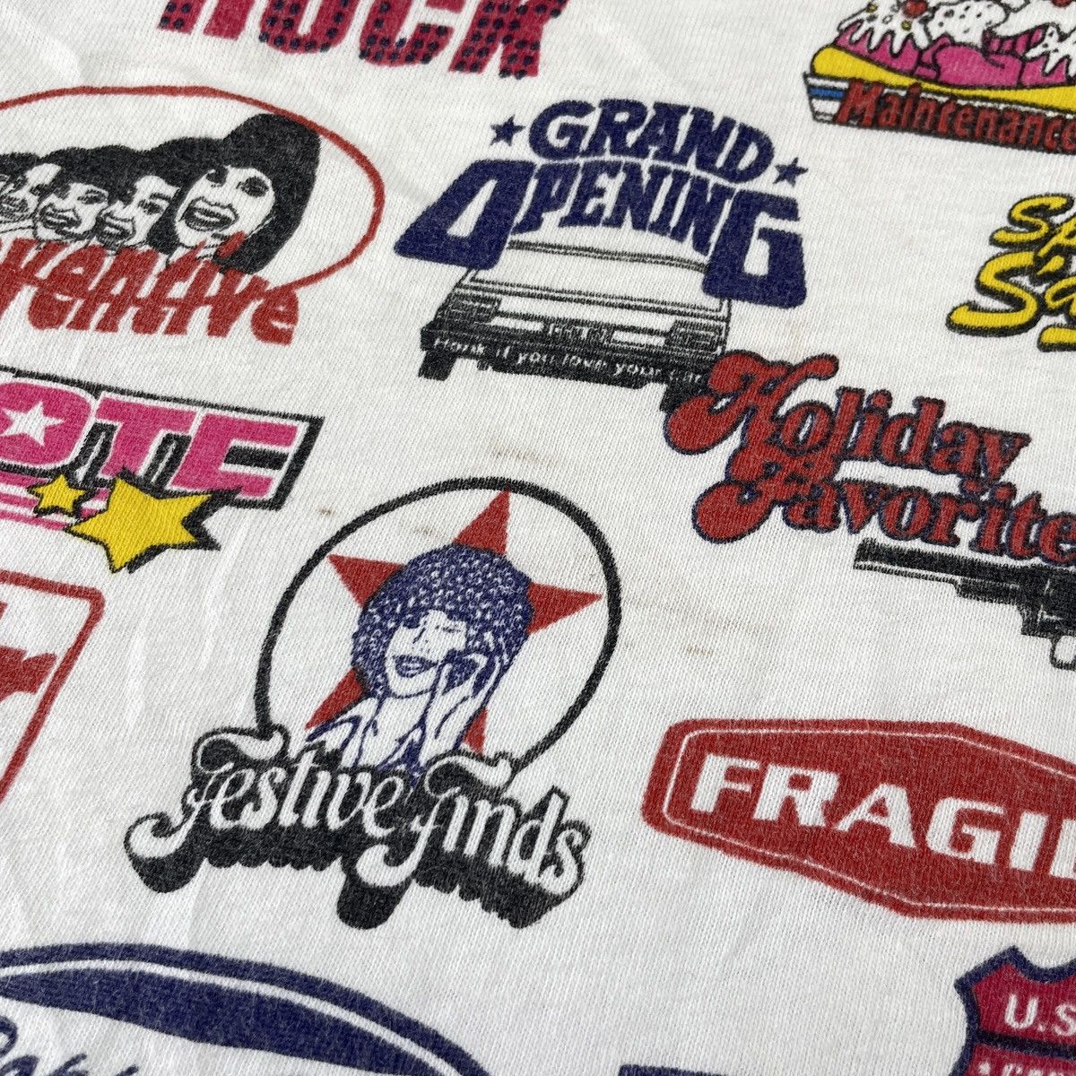 Japanese Brand Unlimited Ability All Over Prints T Shirt Size M / US 6-8 / IT 42-44 - 14 Thumbnail