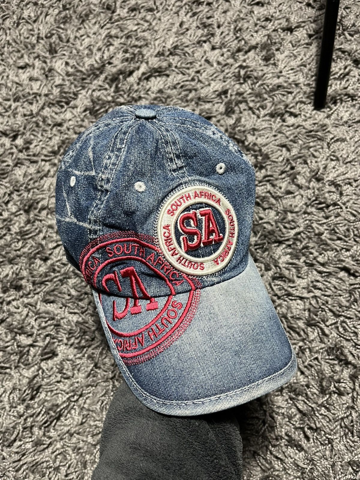 Robin Ruth ROBIN RUTH SOUTH AFRICA Y2K JEANS CAP Size ONE SIZE - 1 Thumbnail