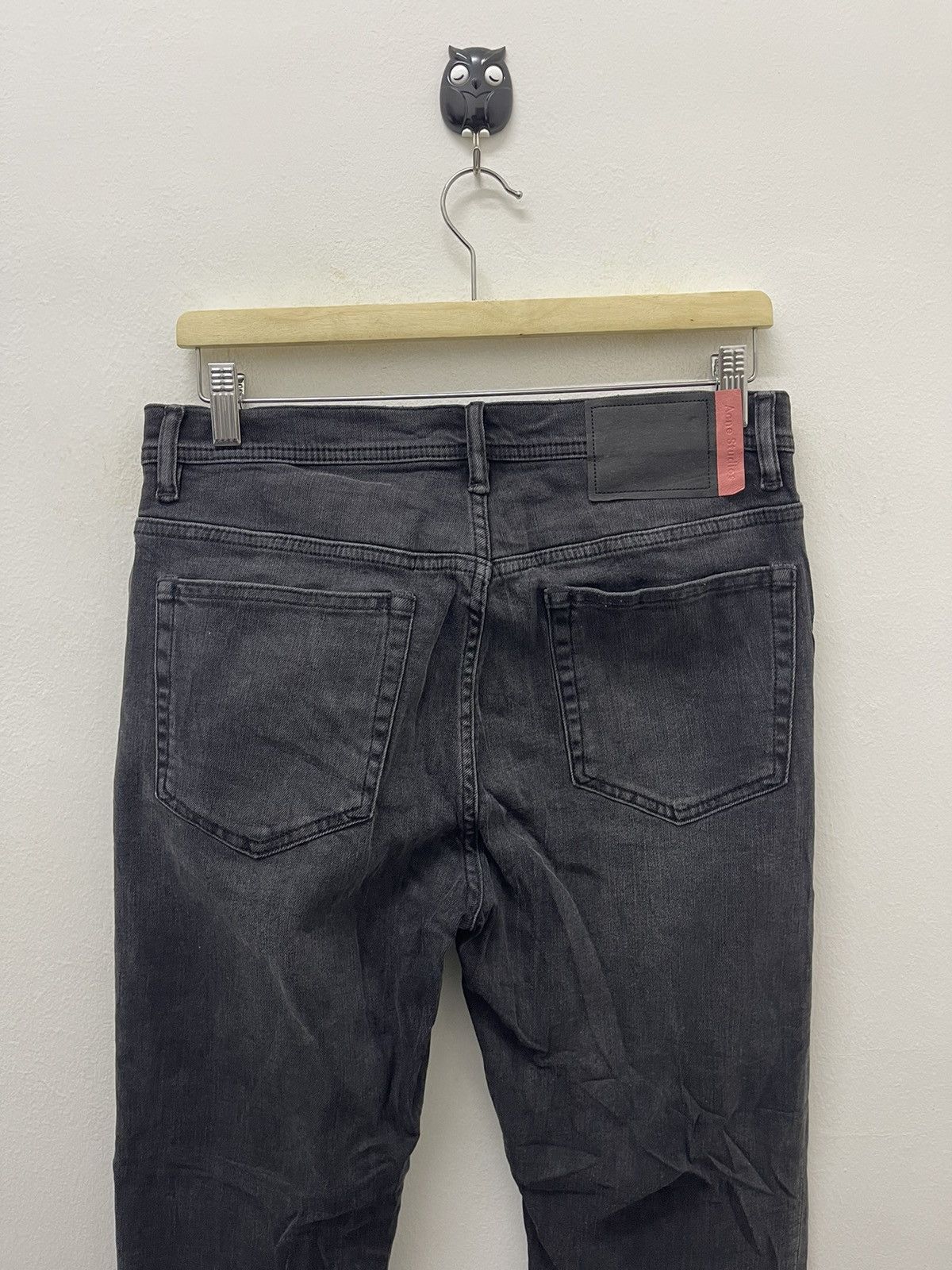Acne Studios Rare ACNE STUDIOS Bla Konst Black Denim Size US 29 - 2 Thumbnail