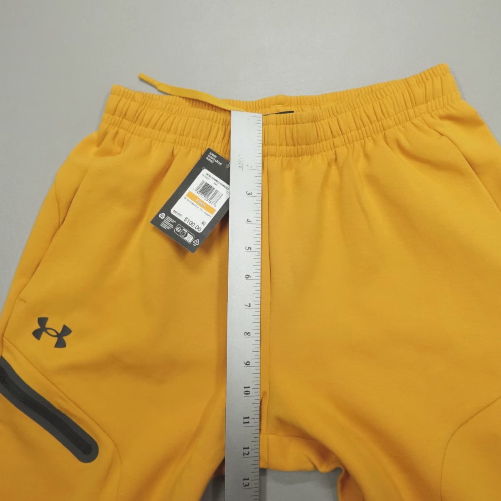 Under Armour Under Armour Unstoppable Fleece Joggers Men’s Size S Yellow 1379808-711 Size US S / EU 44-46 / 1 - 5 Thumbnail