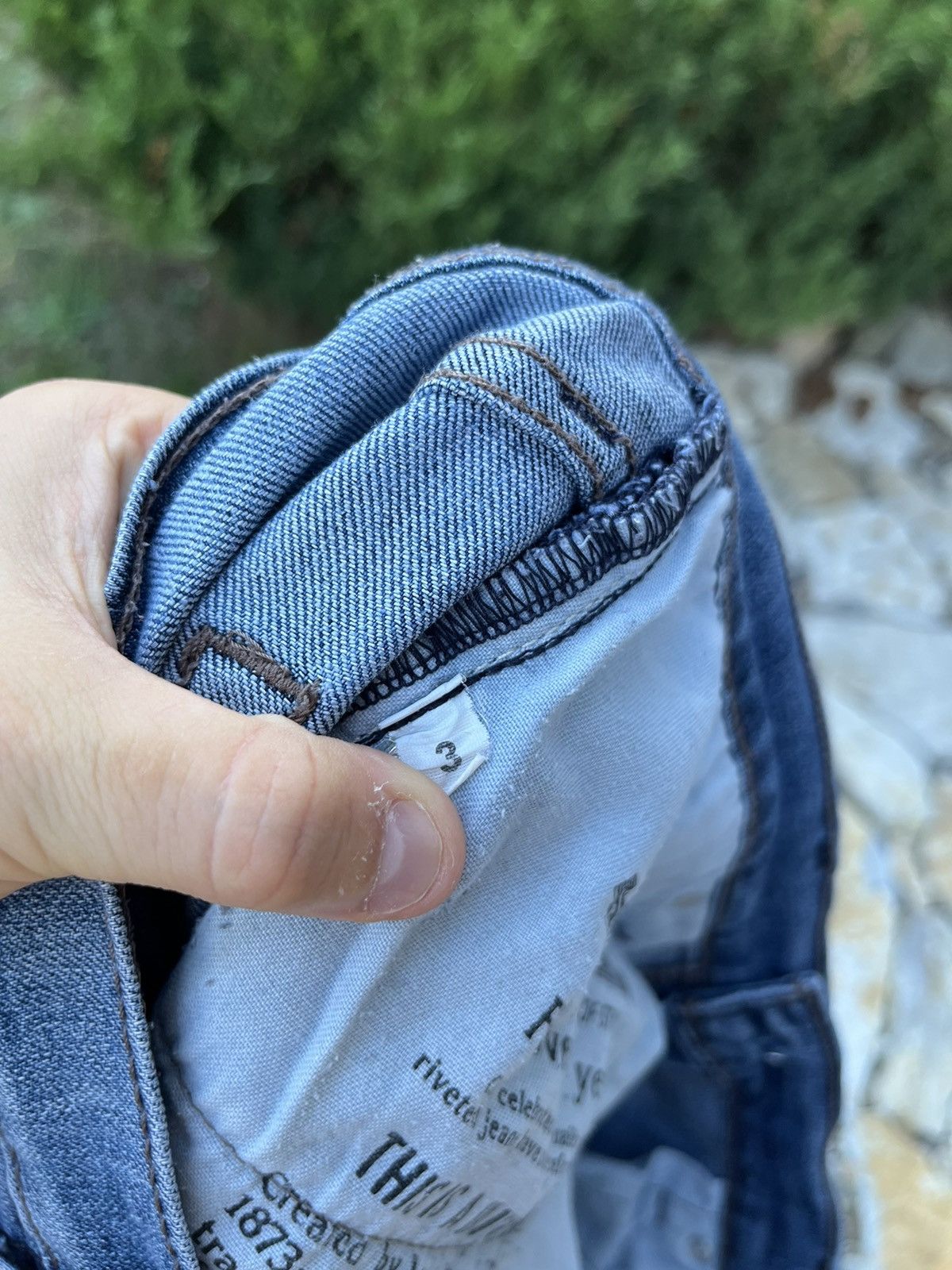 Levi's × Levi's Vintage Clothing × Vintage Vintage Levi’s 504 distressed jeans washed baggy thrashed Size US 32 / EU 48 - 24 Thumbnail