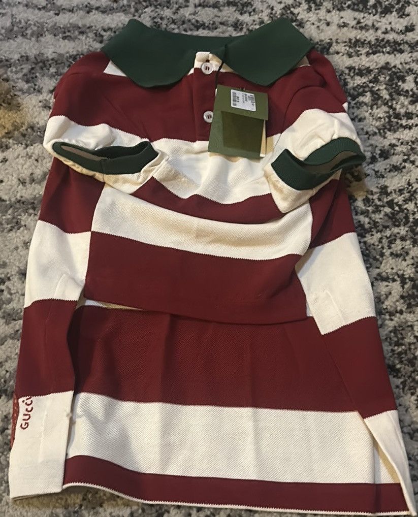 Gucci Gucci Pet Striped T-shirt with Patch size L Size ONE SIZE - 3 Thumbnail
