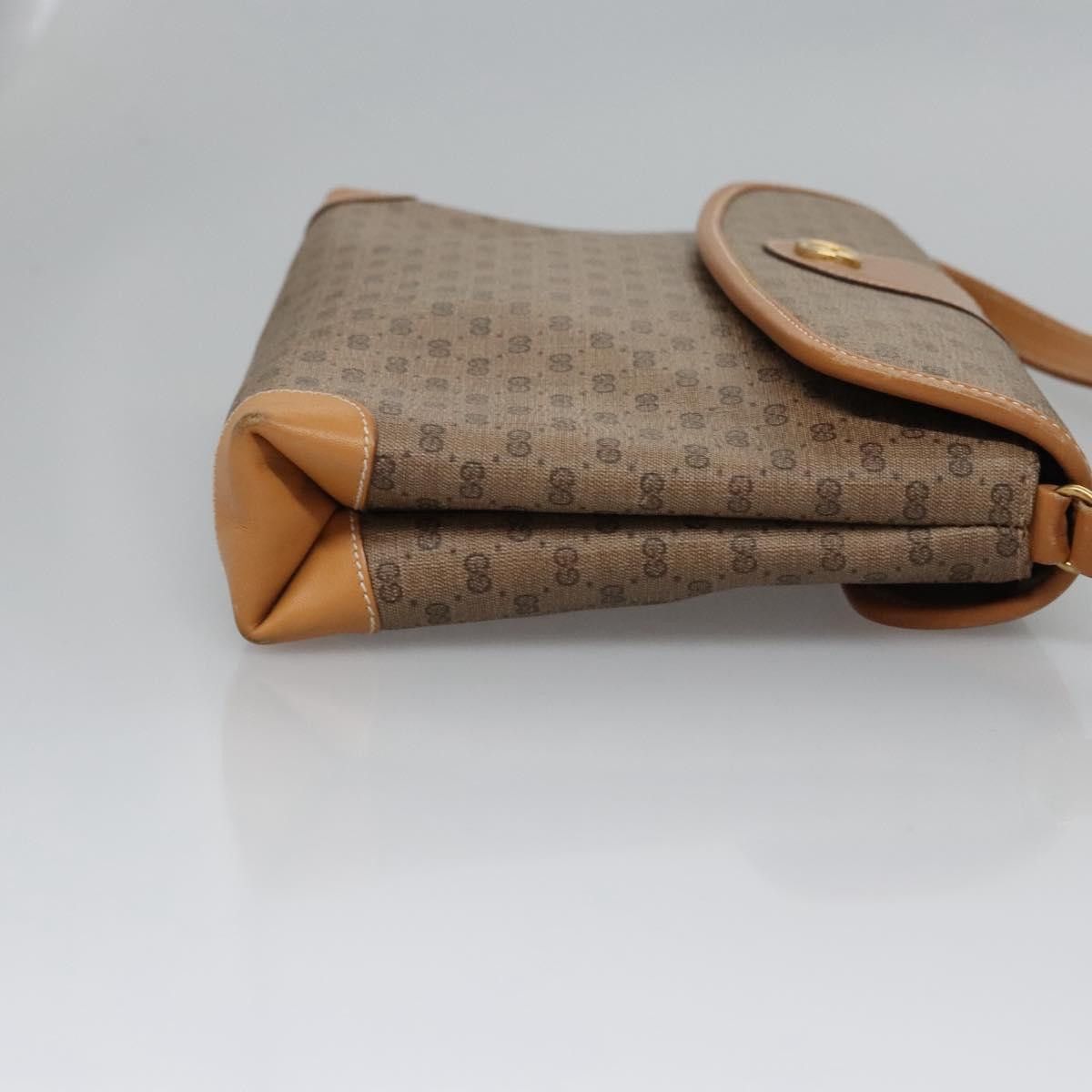 Gucci GUCCI Micro GG Supreme Shoulder Bag Pvc Beige Gold 001 14 Size ONE SIZE - 4 Thumbnail