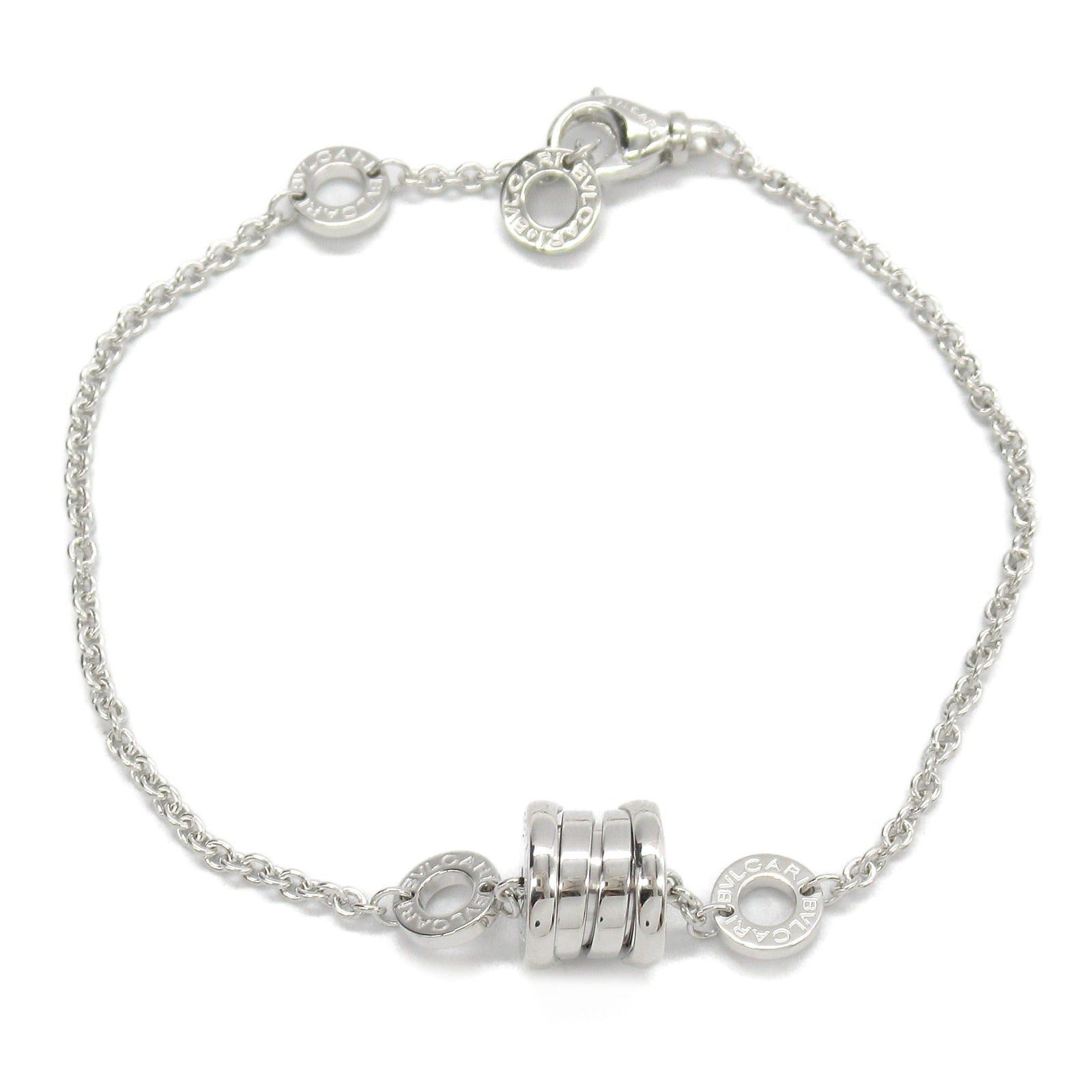 Bvlgari B Zero One Bracelet K18Wg (White Gold) Silver