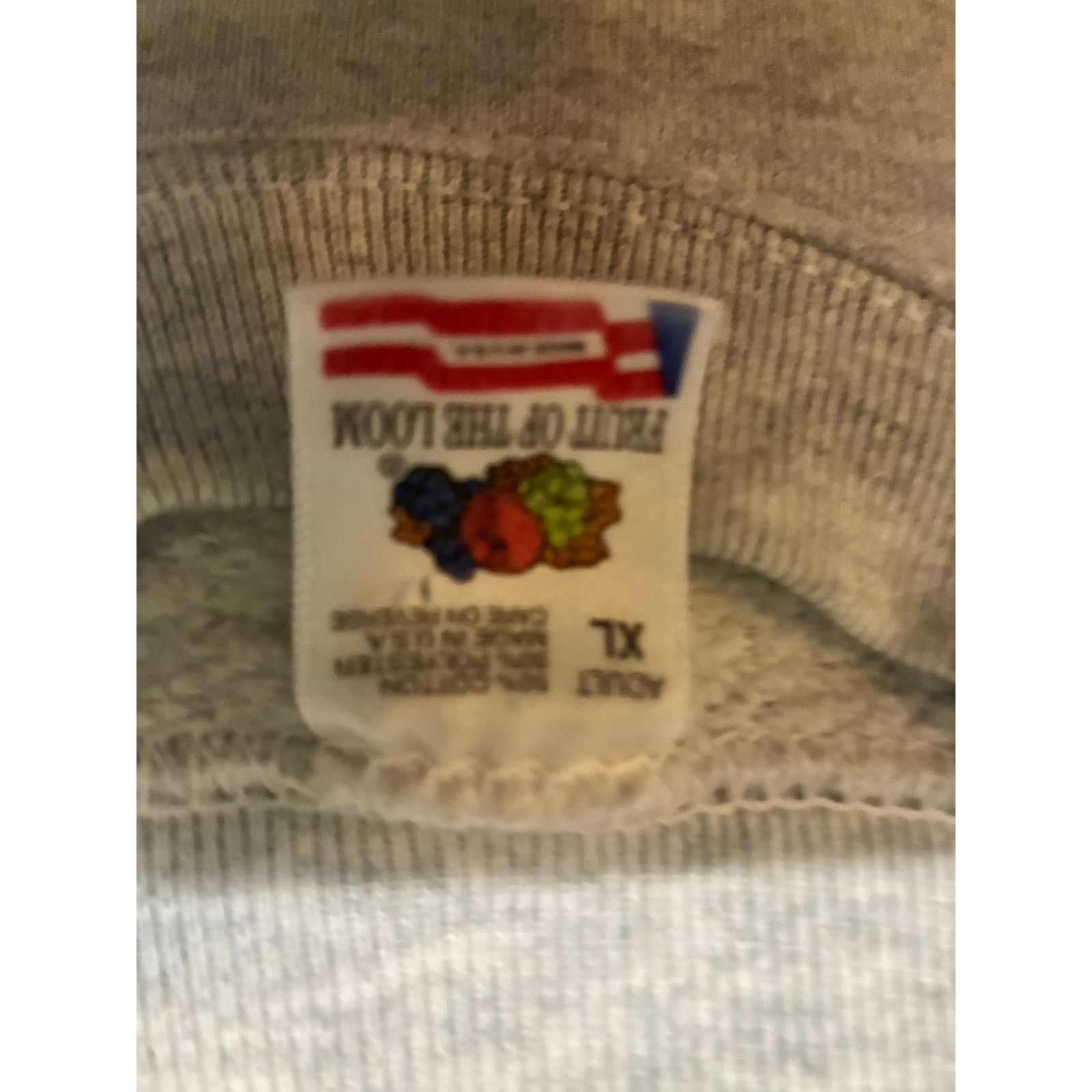 Fruit Of The Loom Vintage Mt Vernon Electric Sweatshirt Fruit of the Loom XL Size US XL / EU 56 / 4 - 5 Thumbnail