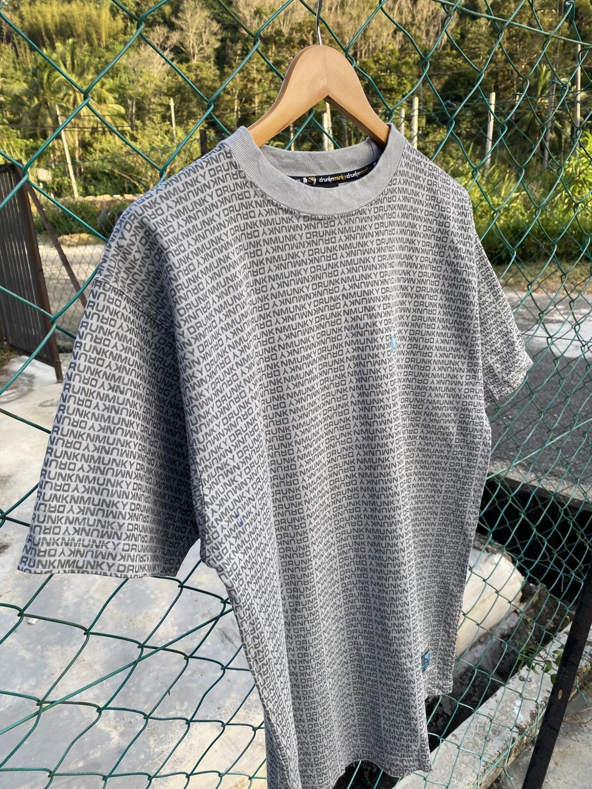 DrunknMunky Vintage DrunknMunky spellout monogram streewear tshirts Size US M / EU 48-50 / 2 - 4 Thumbnail