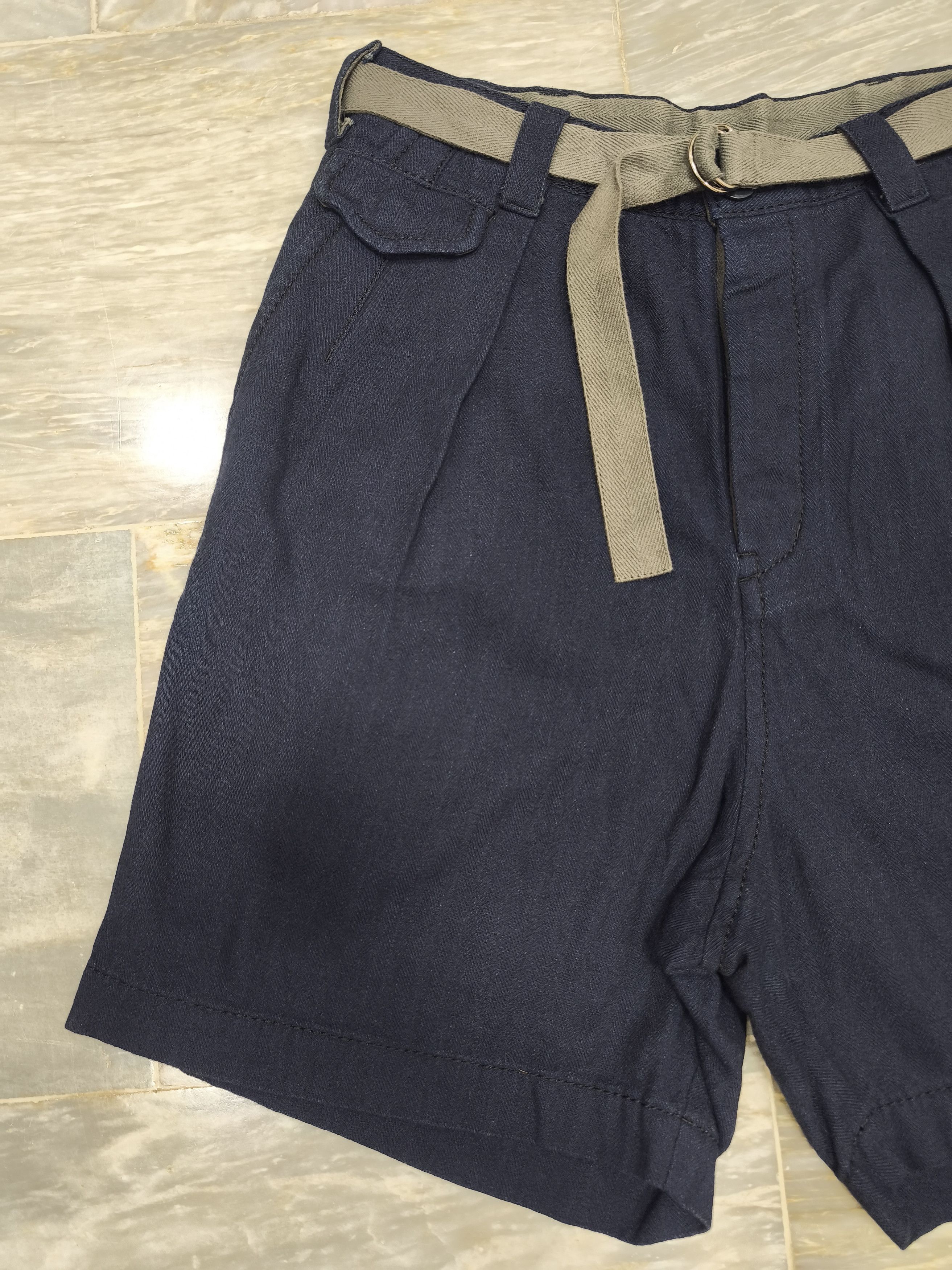 Sacai Sacai Drop crotch Jorts with Belt Size US 34 / EU 50 - 3 Thumbnail