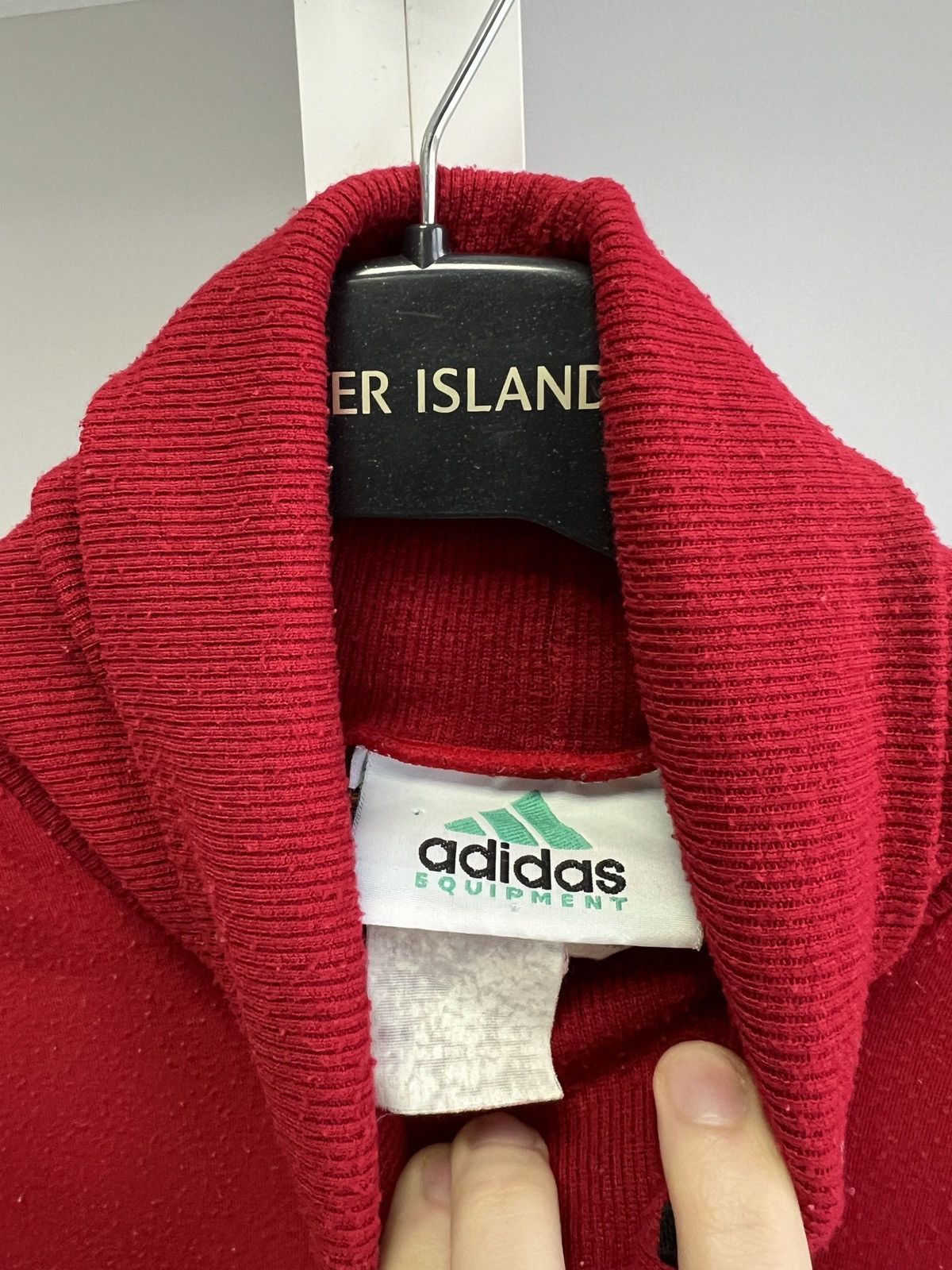 Adidas × Vintage Vintage Adidas Equipment Turtleneck Longsleeve Size US M / EU 48-50 / 2 - 7 Thumbnail