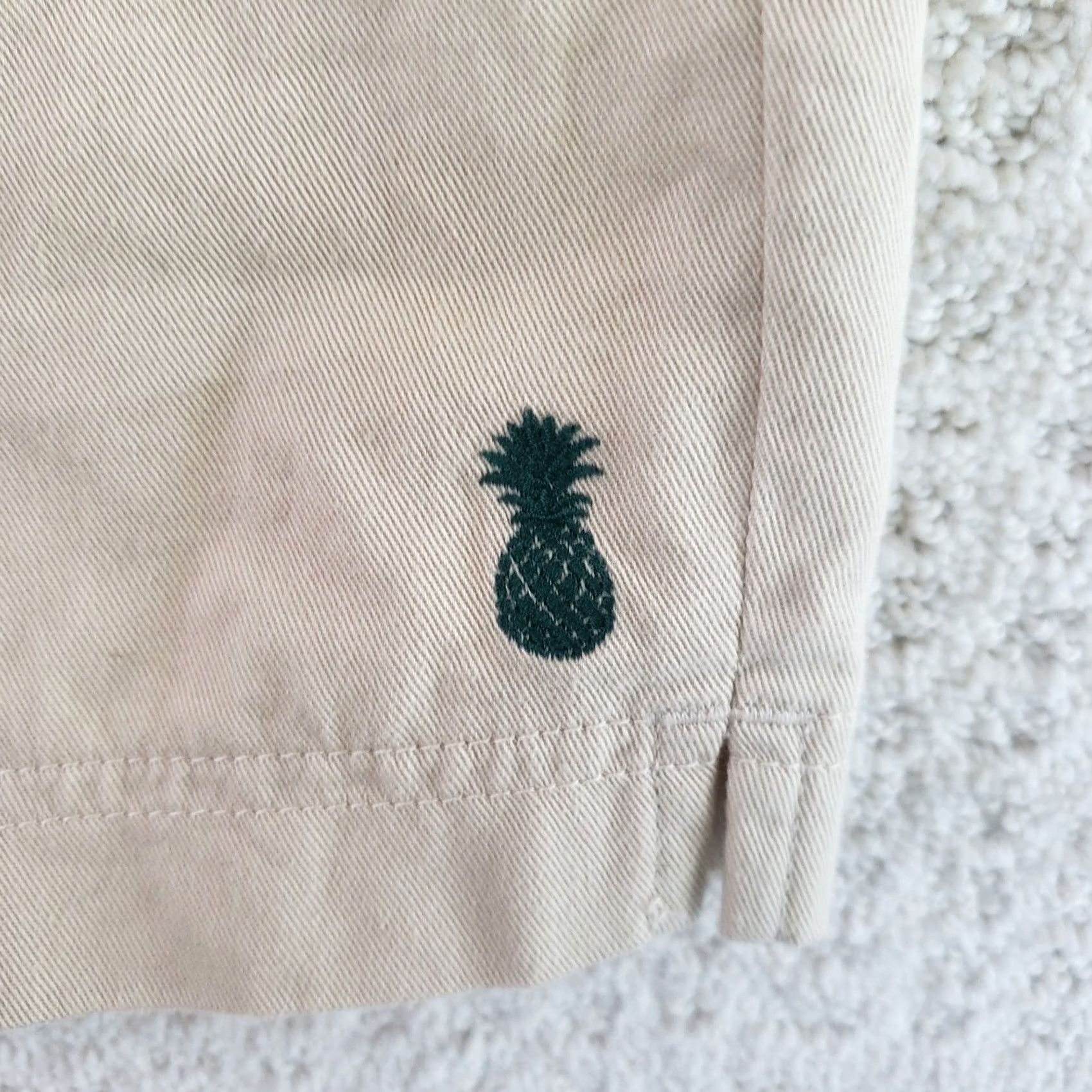 Chubbies Chubbies Easy Shorts Mens 2XL Khaki Elastic Waist Drawstring Bermuda Chino Shorts Casual Travel Size US 39 - 4 Thumbnail