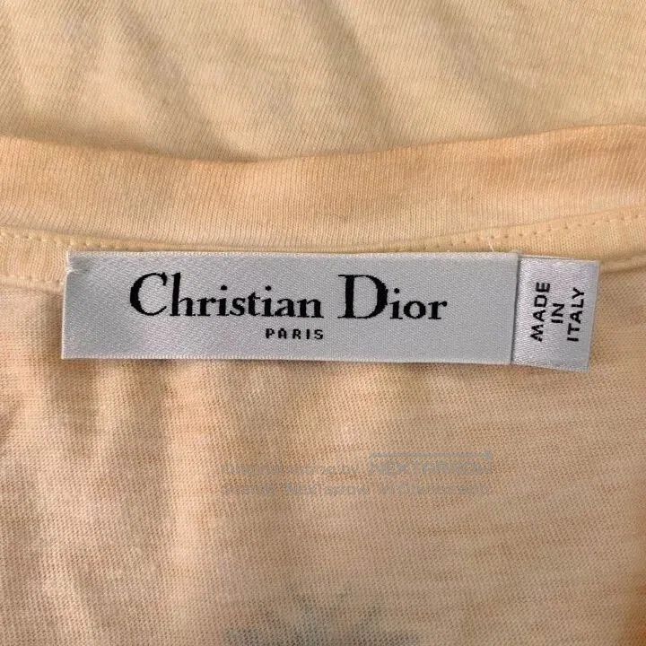 Dior christian dior yellow graphic short sleeve t-shirt. Size US S / EU 44-46 / 1 - 6 Thumbnail