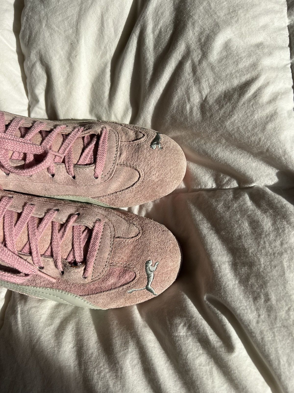 Puma × Vintage Vintage Puma Speed Cat Pink Sneakers 2yk Size US 8.5 / IT 38.5 - 4 Thumbnail