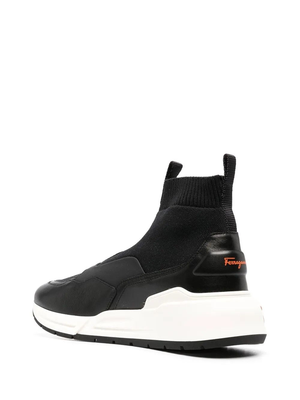 Salvatore Ferragamo o1y0426 Hi-Top Sneakers in Black Size US 6.5 / IT 36.5 - 3 Thumbnail