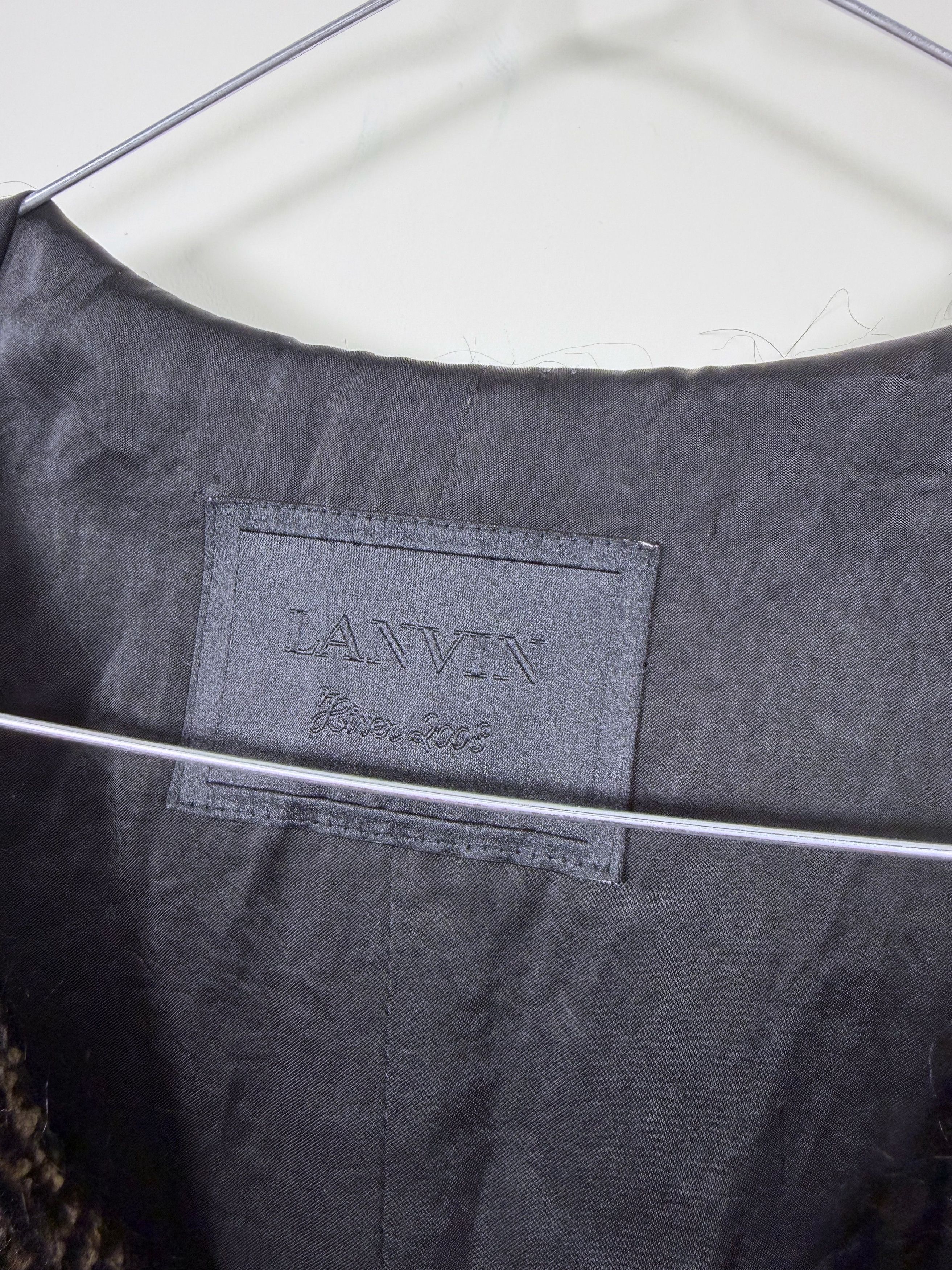 Lanvin LANVIN Runway FW 2008 Alber Elbaz Archive Coat Fr40 Size M / US 6-8 / IT 42-44 - 7 Thumbnail