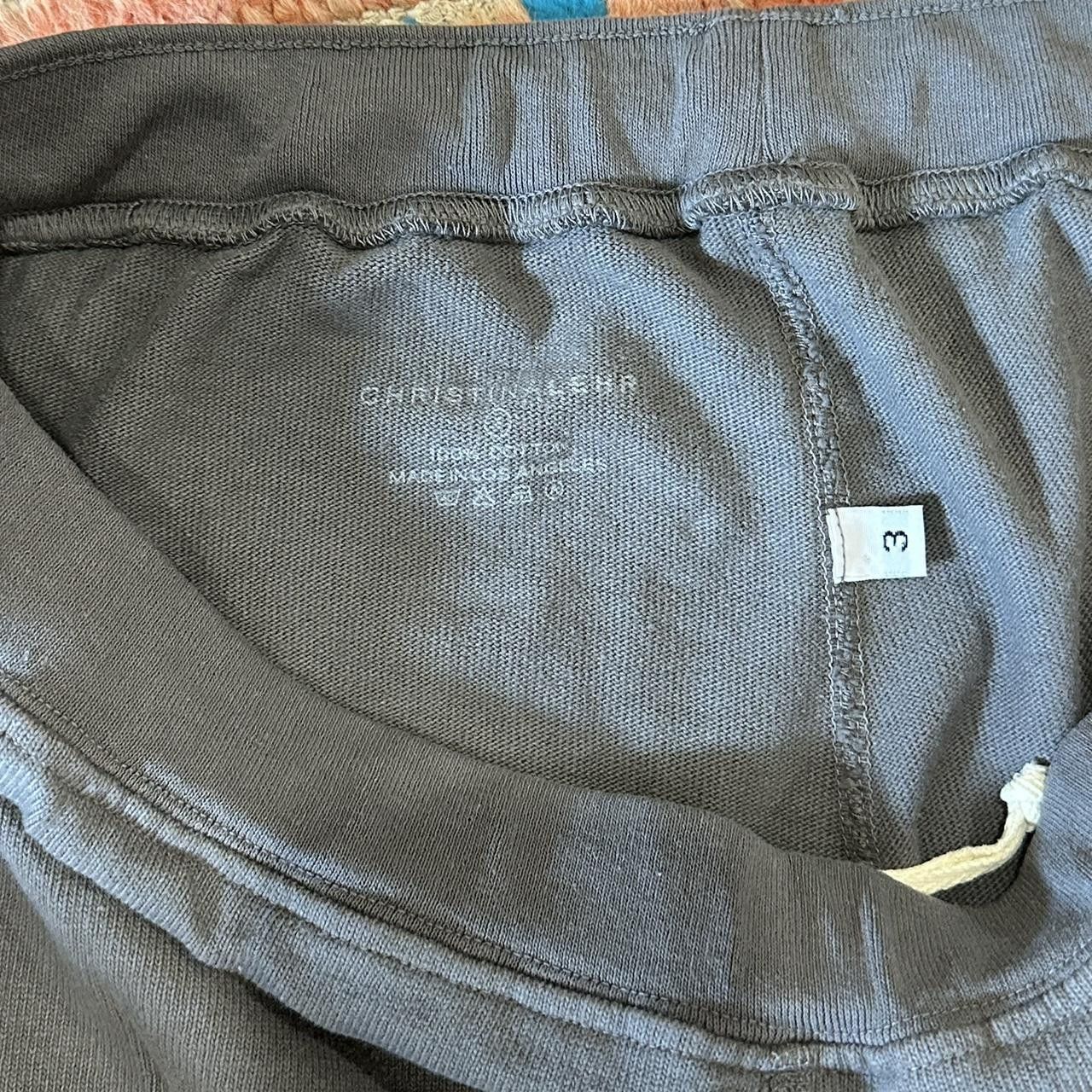 Other Vintage Christina Lehr grey baggy capri sweats (SIZE 3*) Size 26" / US 2 / IT 38 - 3 Thumbnail