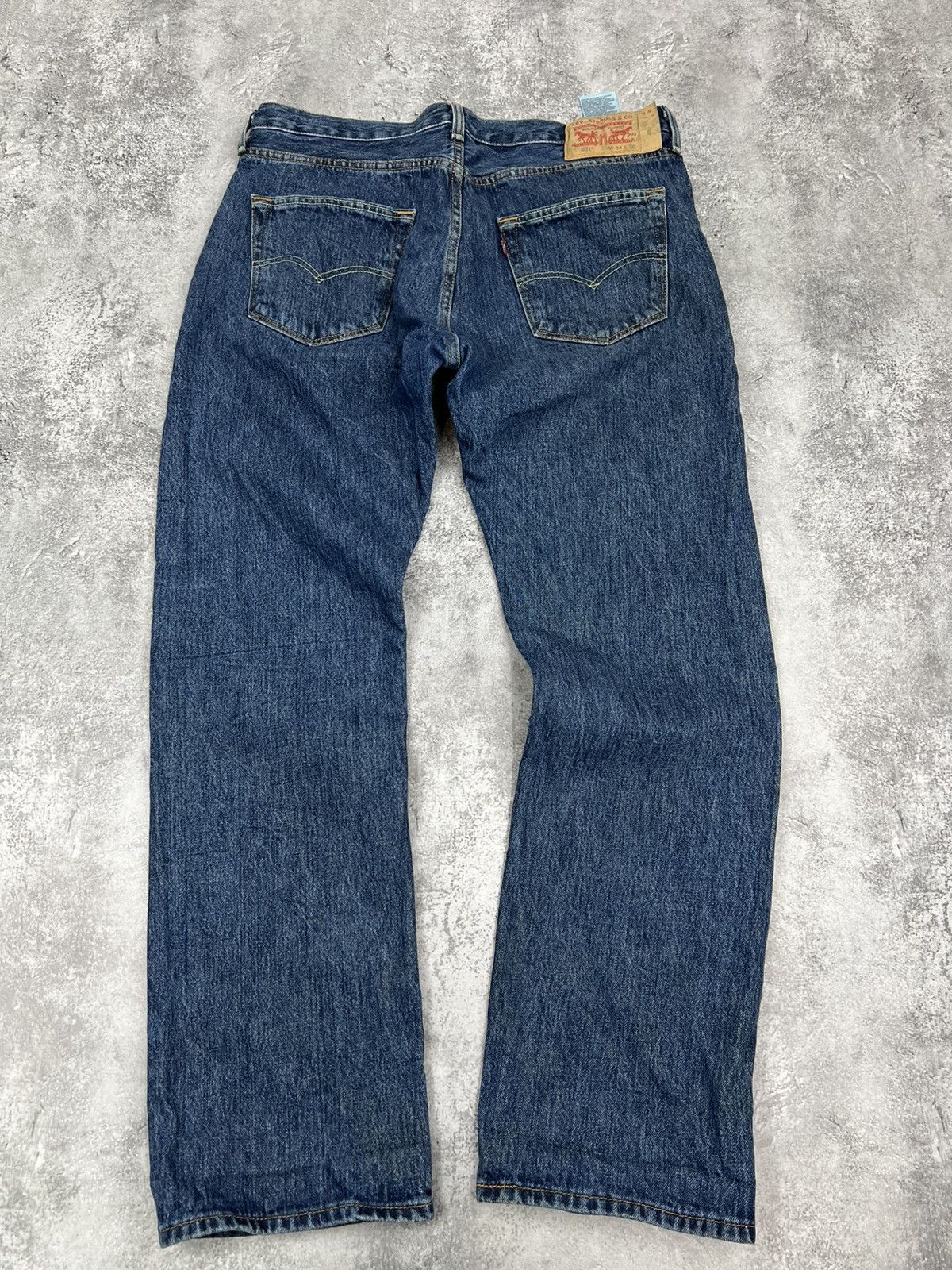 Levi's Levis 501 Vintage Blue Denim Pants Jeans Size US 34 / EU 50 - 1 Thumbnail