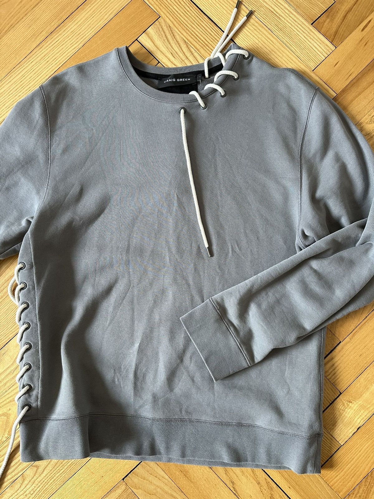 Craig Green Craig Green laced sweatshirt Size US L / EU 52-54 / 3 - 2 Thumbnail