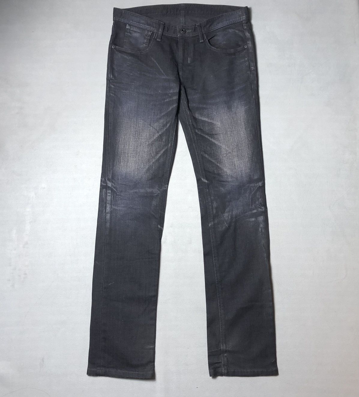Black Barrett Black Barrett by Neil Barrett Black Wash Jeans Size US 34 / EU 50 - 1 Thumbnail