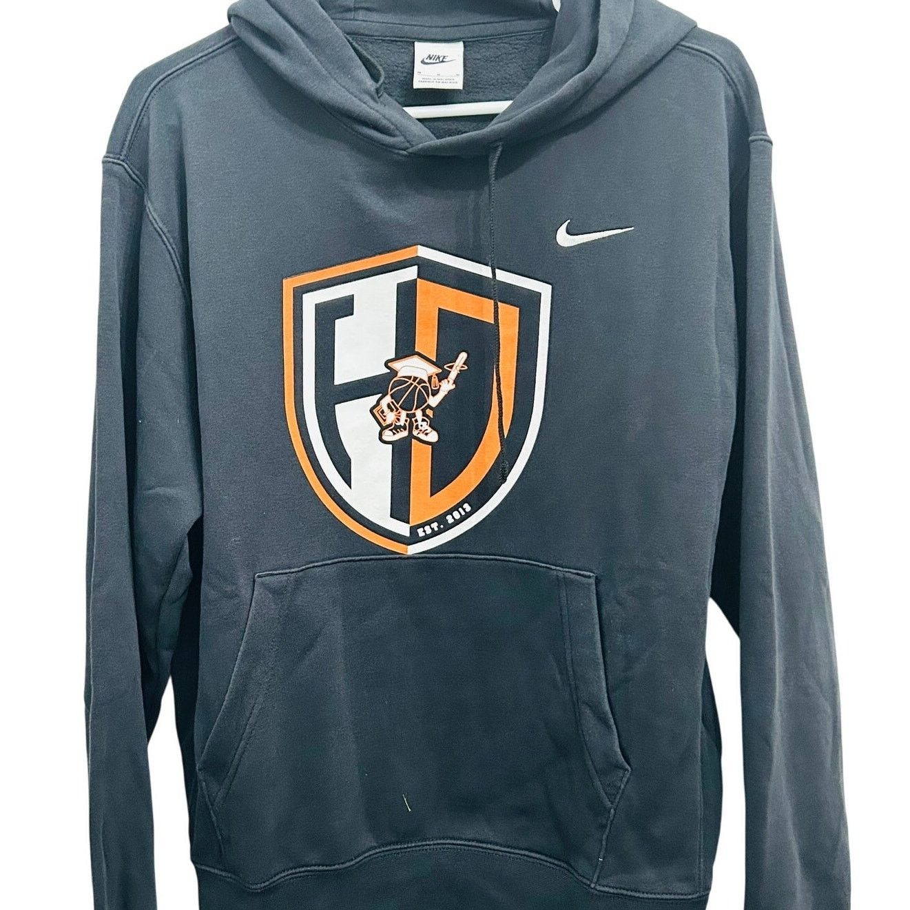 Nike Nike Men’s Black Hoodie Medium Pullover Sweatshirt Crest Size US M / EU 48-50 / 2 - 1 Thumbnail